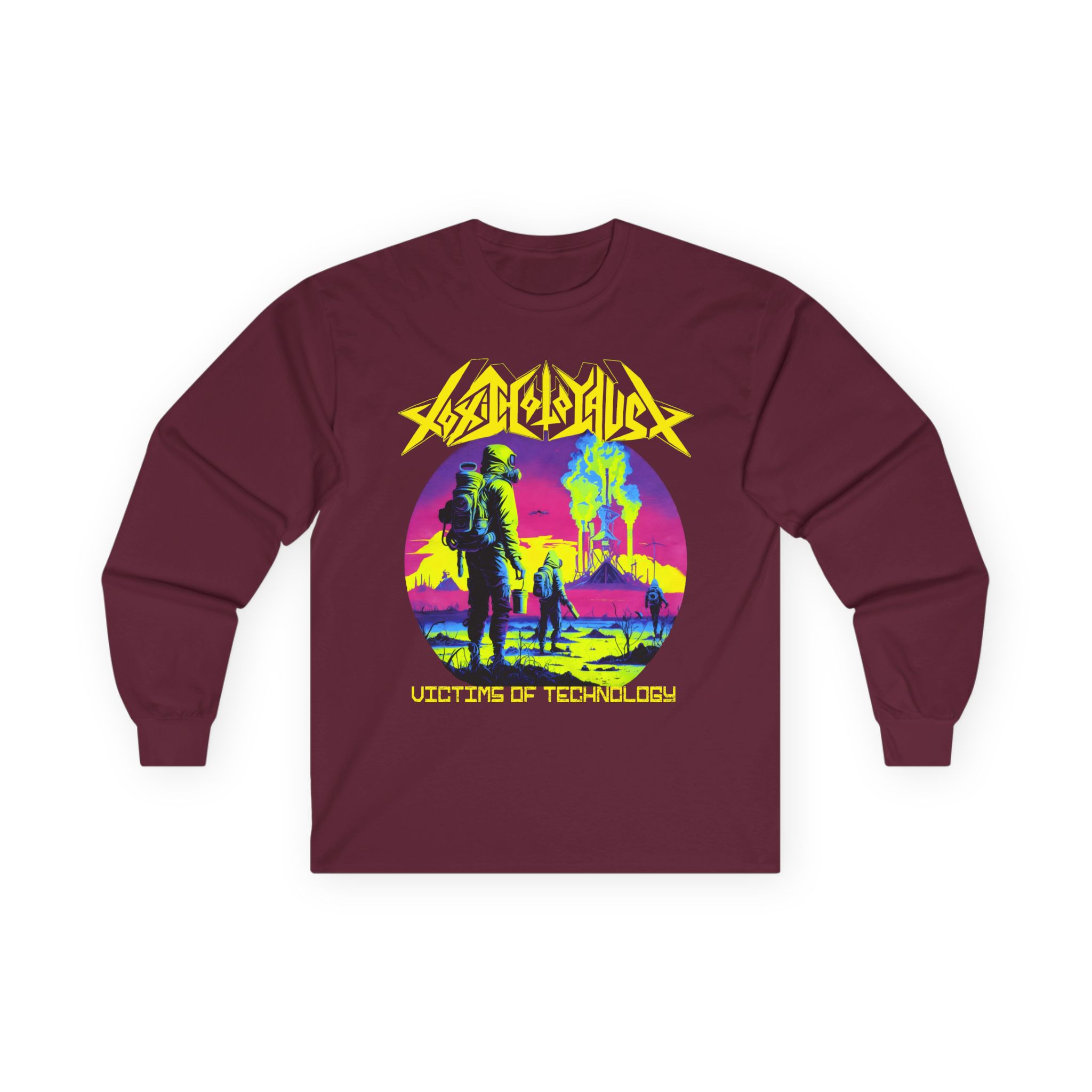 Toxic Holocaust Victims of Technology Unisex Ultra Cotton Long Sleeve Tee