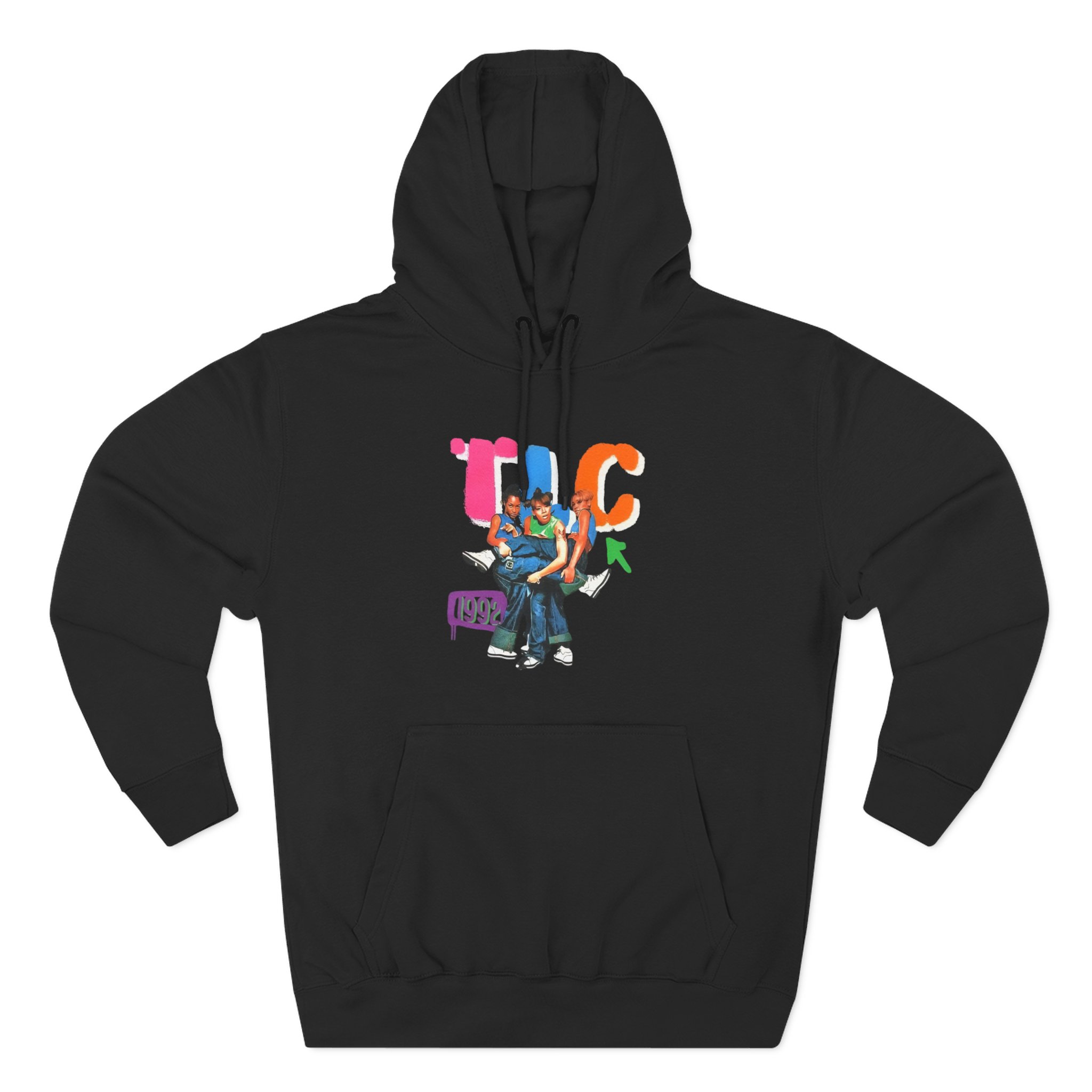 TLC Three-Panel Fleece Hoodie