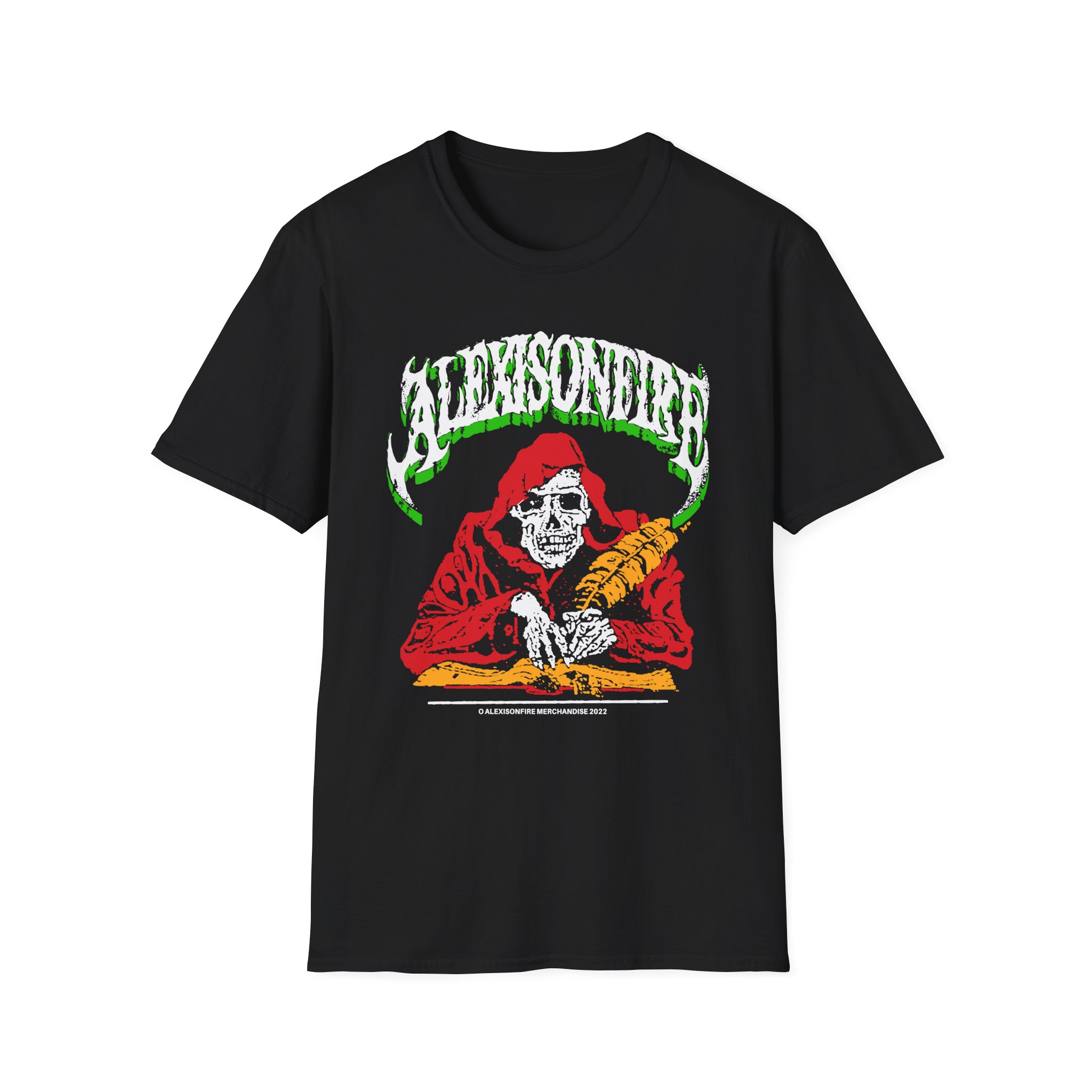 Alexisonfire Skelwrite Unisex Softstyle T-Shirt