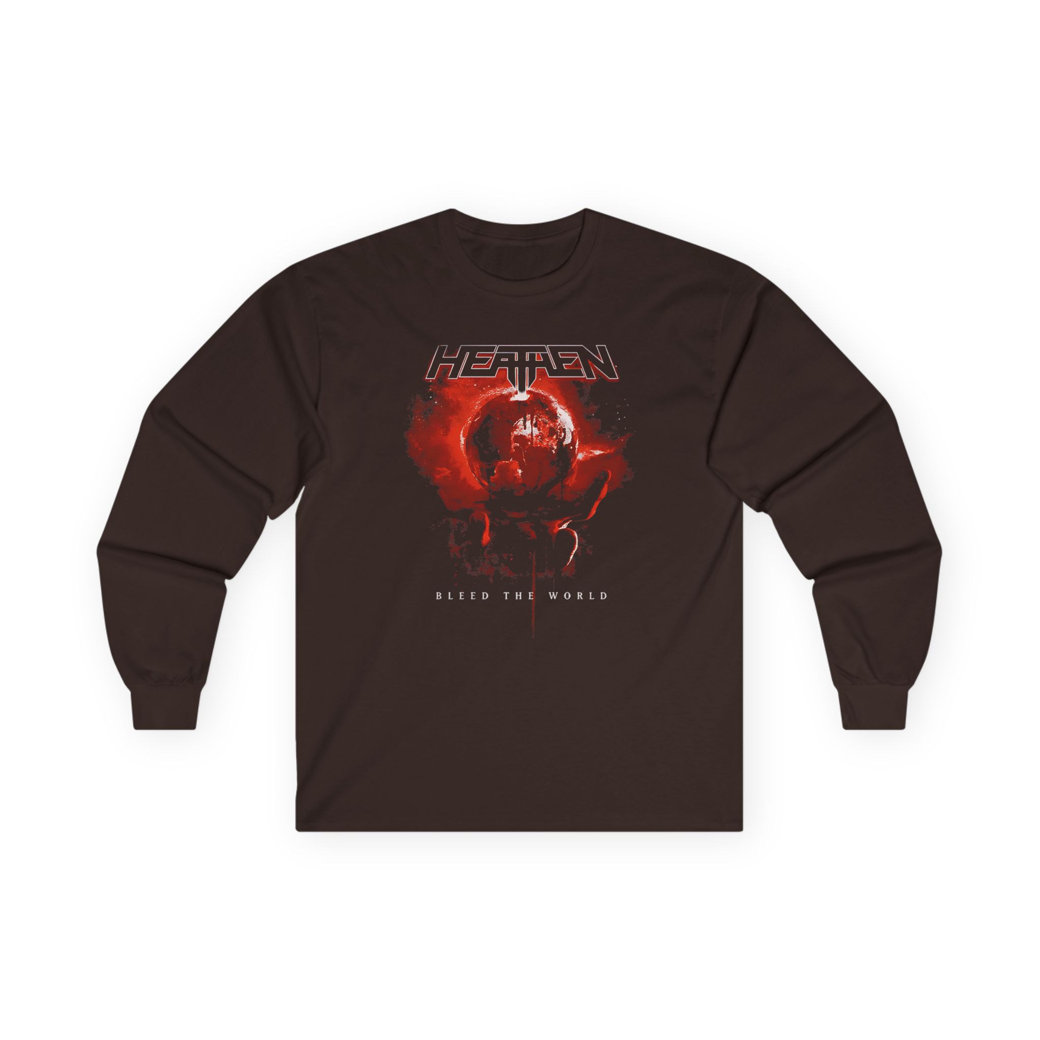 Heathen Bleed the World Unisex Ultra Cotton Long Sleeve Tee