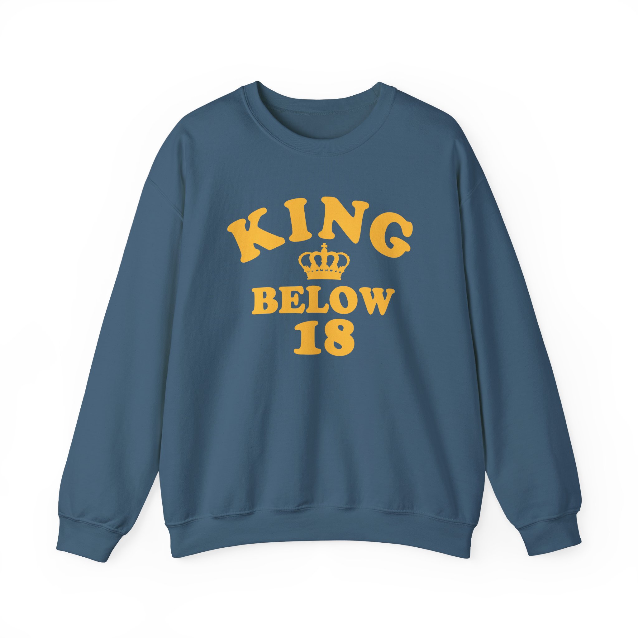Ymh King Below 18 Toddler Unisex Heavy Blendâ„¢ Crewneck Sweatshirt