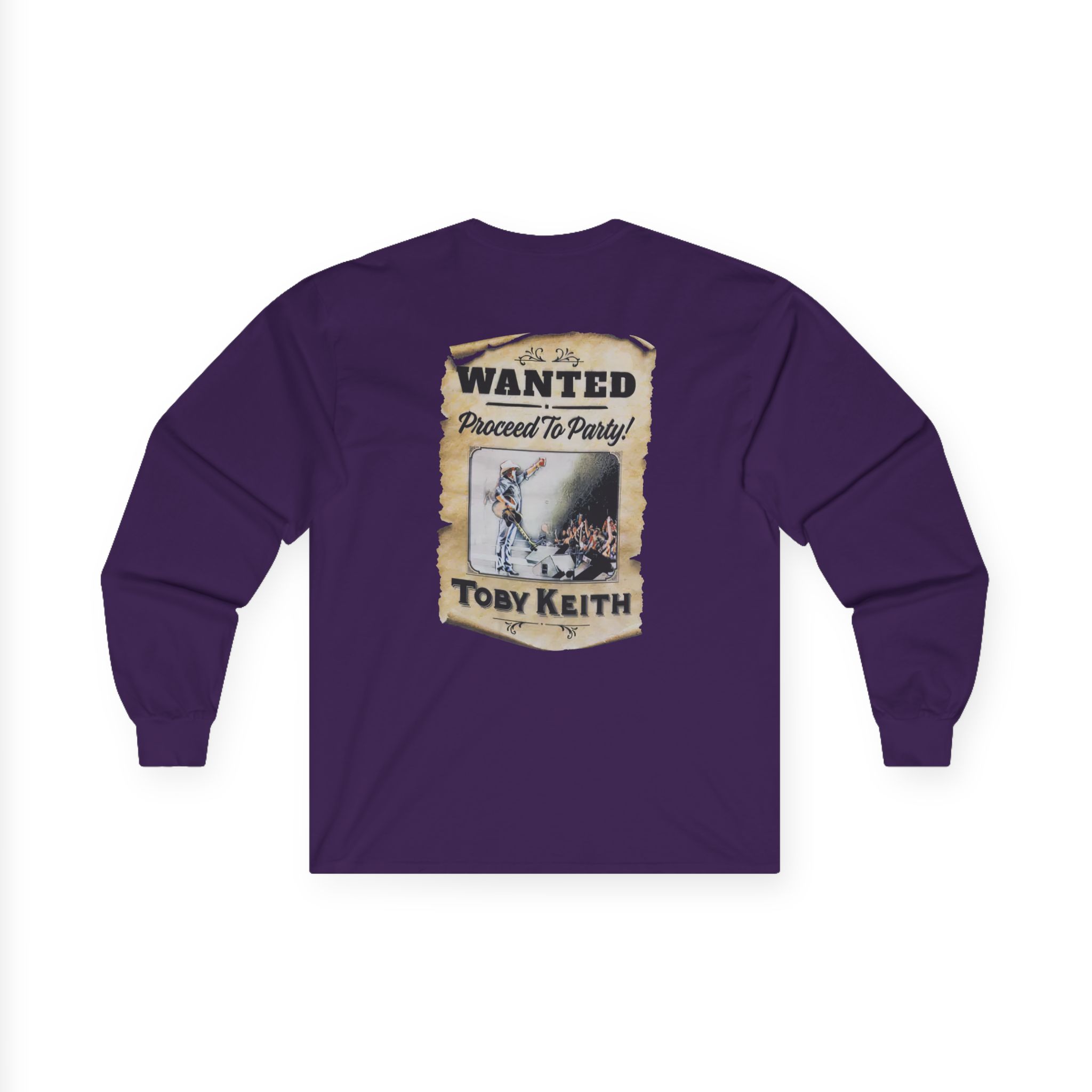 Toby Keith Proceed to Party Unisex Ultra Cotton Long Sleeve Tee
