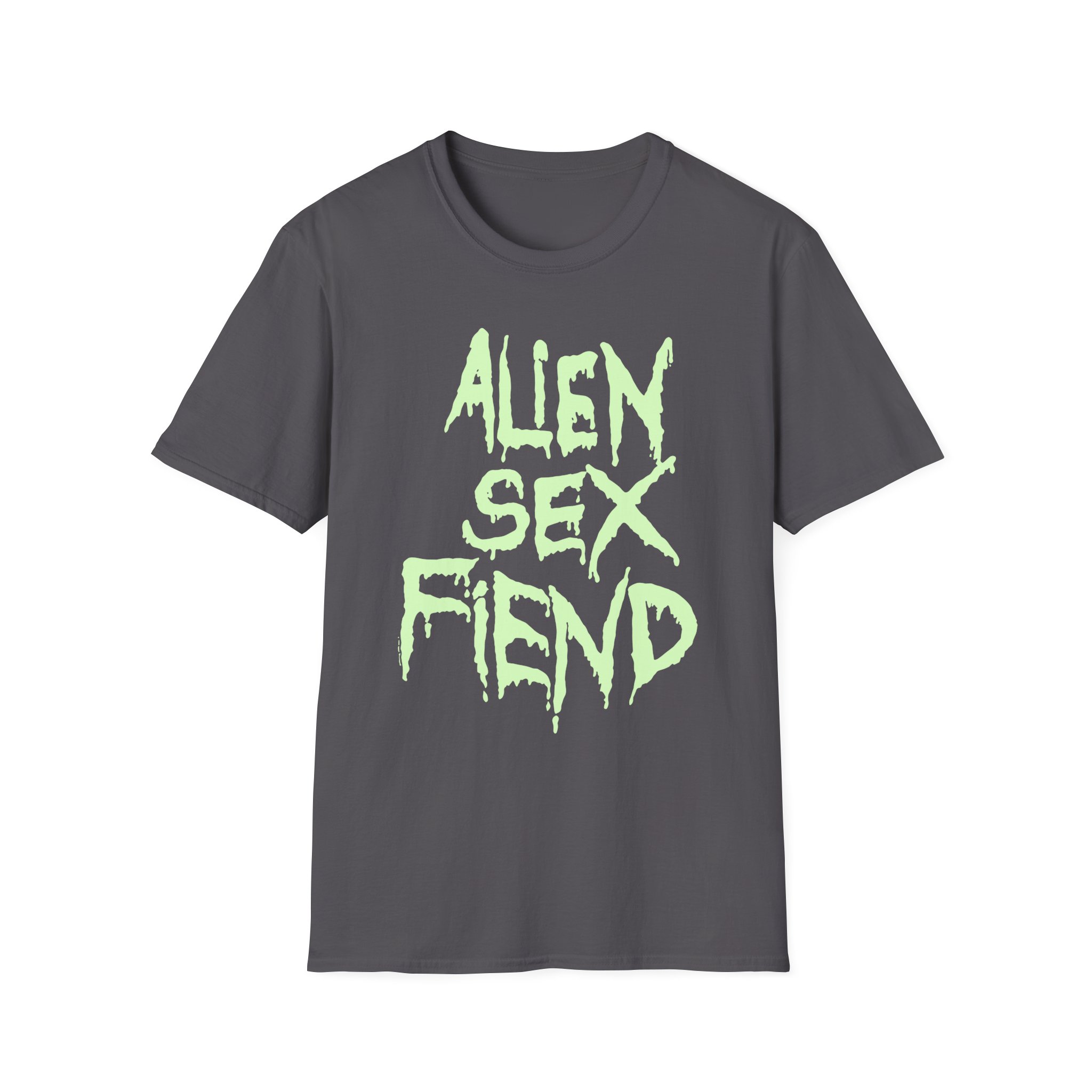 Alien Sex Fiend Glow in the Dark Unisex Softstyle T-Shirt