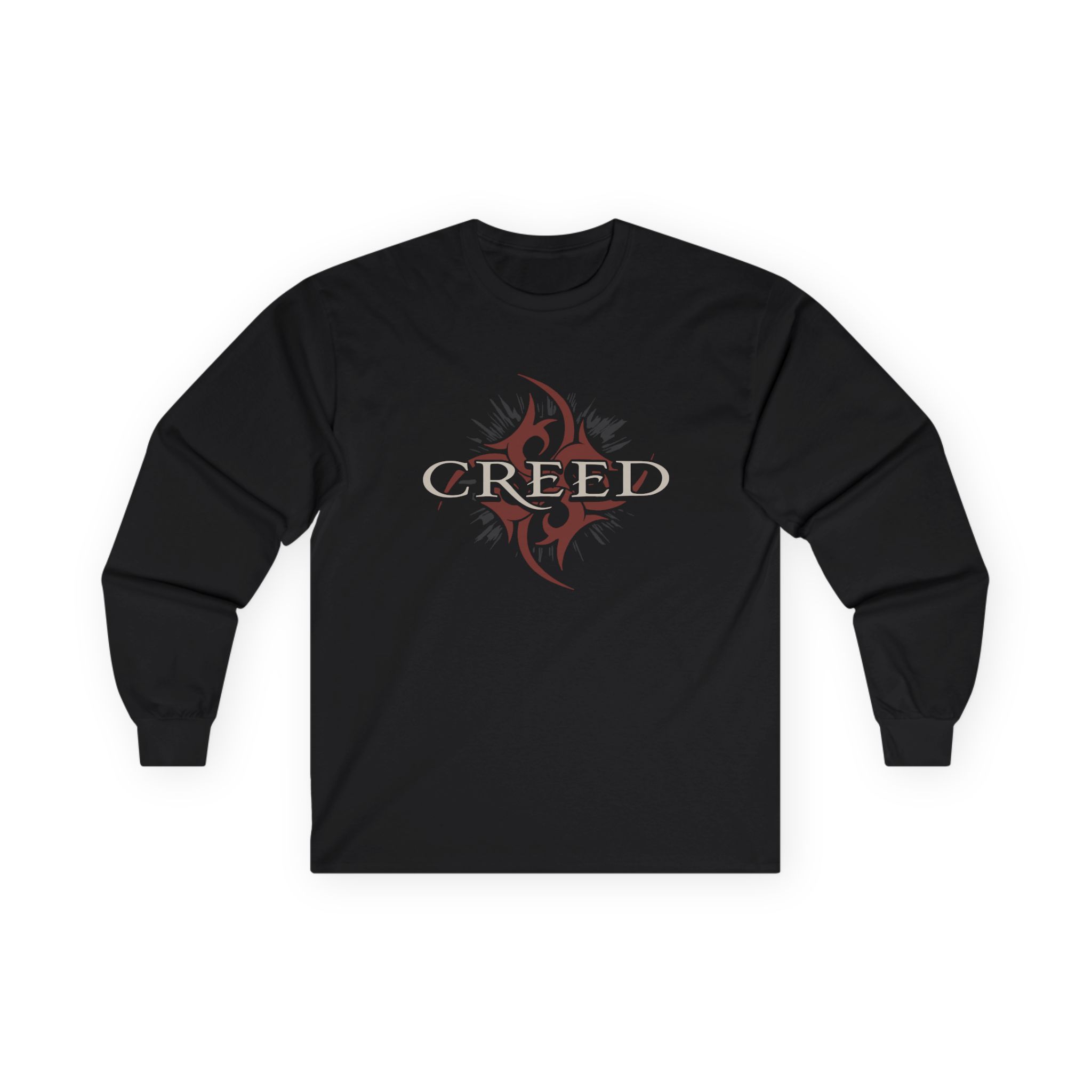 Creed Tribal Red Unisex Ultra Cotton Long Sleeve Tee