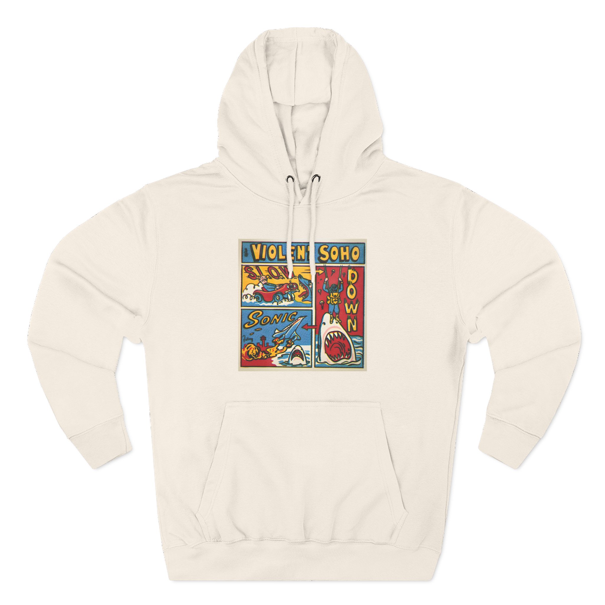 Violent Soho Slow Down Sonic Three-Panel Fleece Hoodie