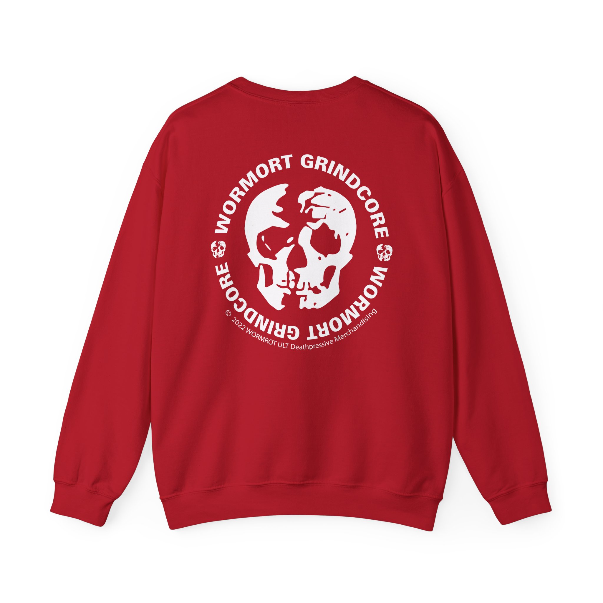 Wormrot in Grind We Rot Unisex Heavy Blendâ„¢ Crewneck Sweatshirt