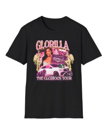 Glorilla Glorious Tour From Memphis Unisex Softstyle T-Shirt