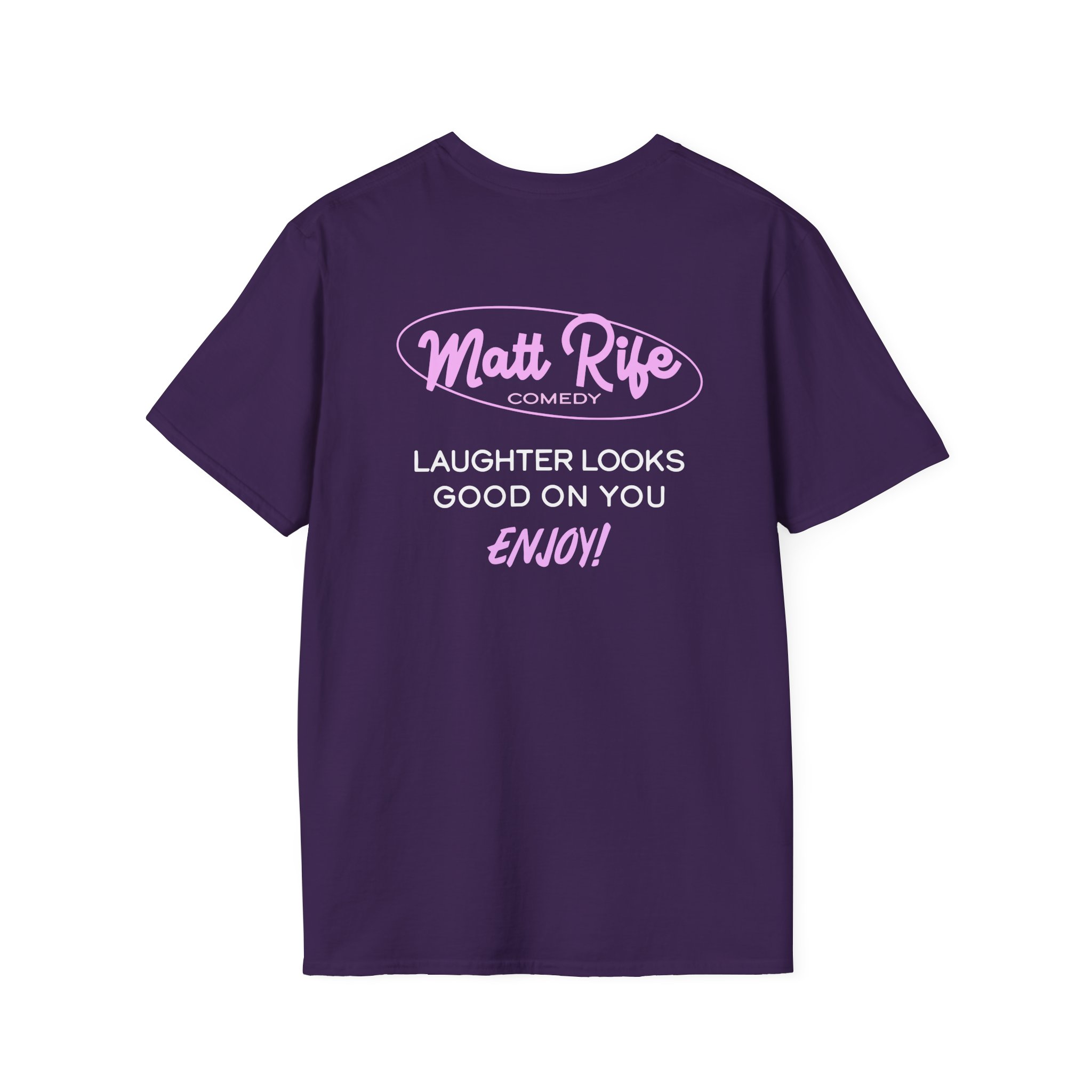 Matt Rife Laughter Looks Good on You Unisex Softstyle T-Shirt