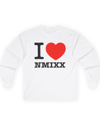 I Love Nmixx Unisex Ultra Cotton Long Sleeve Tee