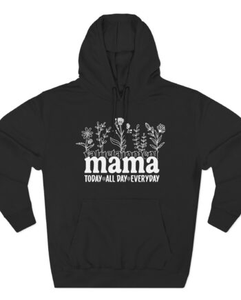 Valuetainment Future Looks Bright Lilac Everyday Vt Mama Three-Panel Fleece Hoodie
