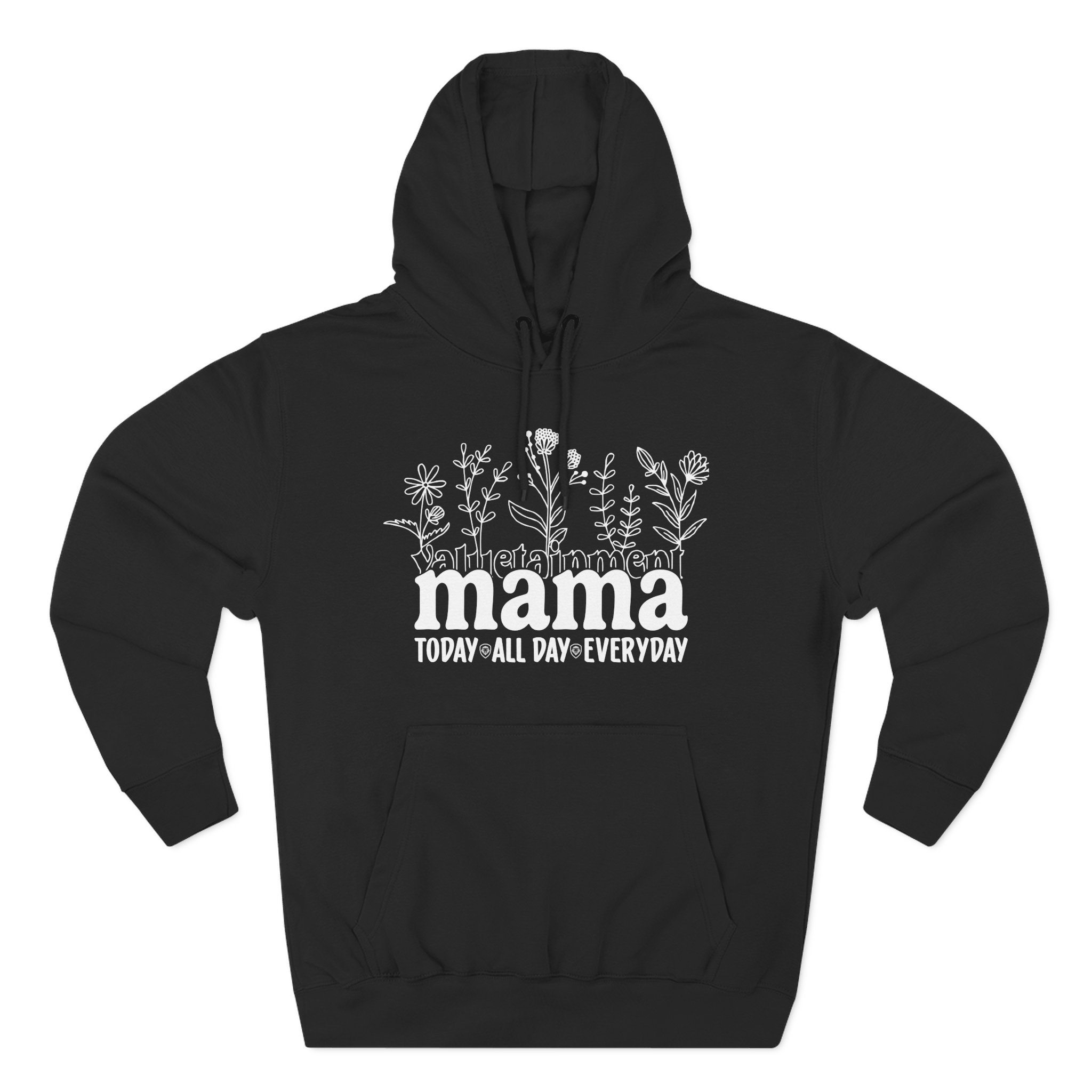 Valuetainment Future Looks Bright Lilac Everyday Vt Mama Three-Panel Fleece Hoodie