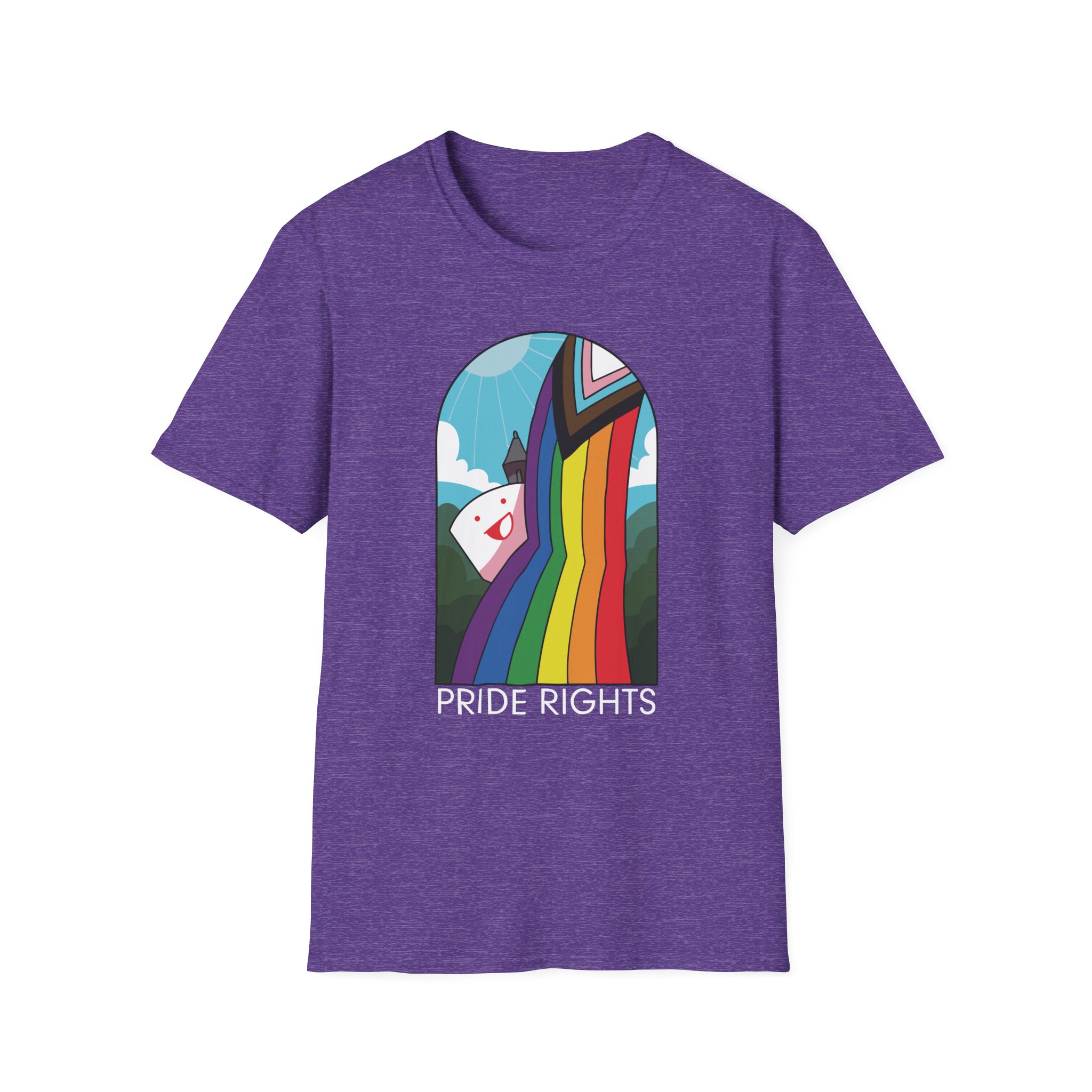 Drawfee Pride Rights Unisex Softstyle T-Shirt