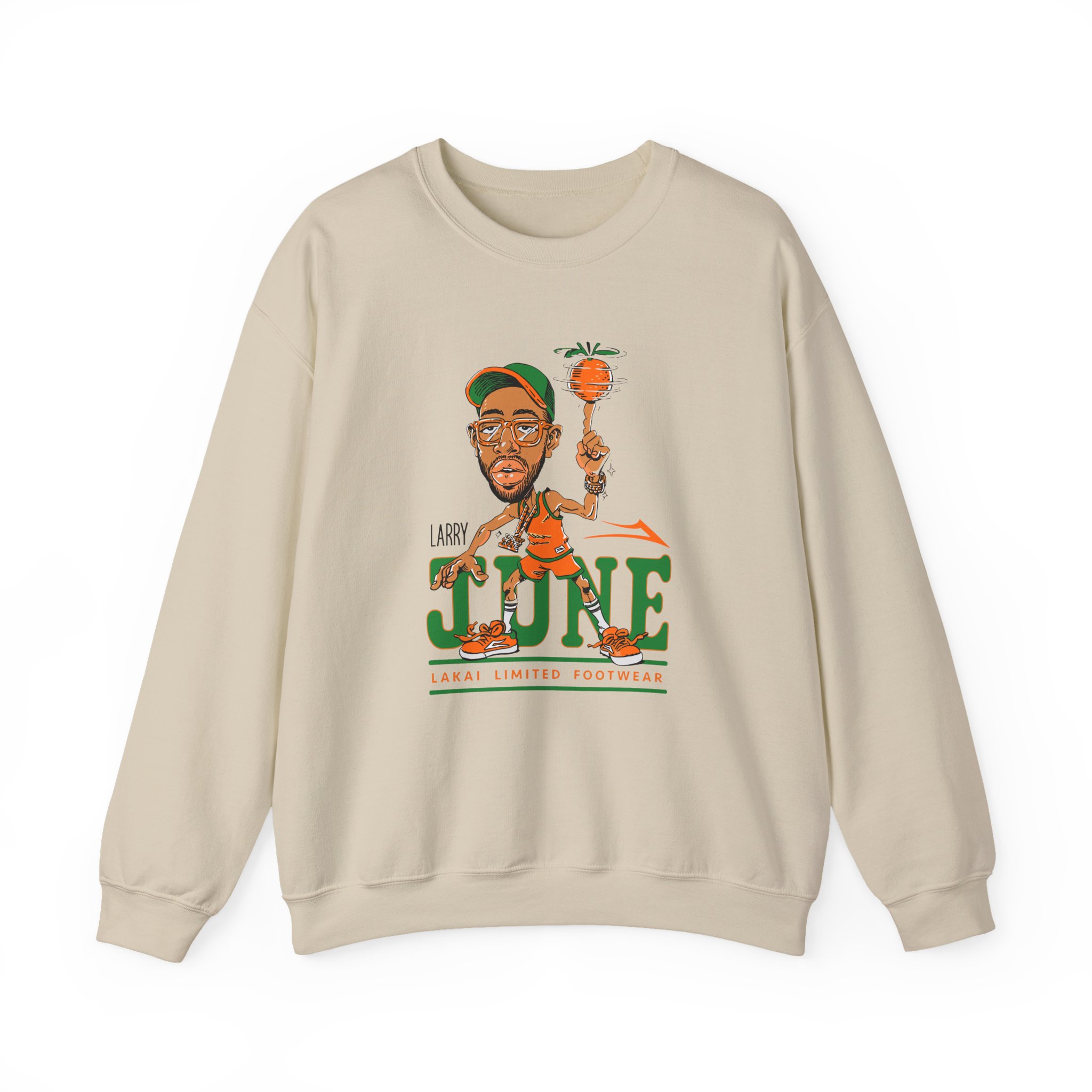 Larry June X Lakai Unisex Heavy Blendâ„¢ Crewneck Sweatshirt