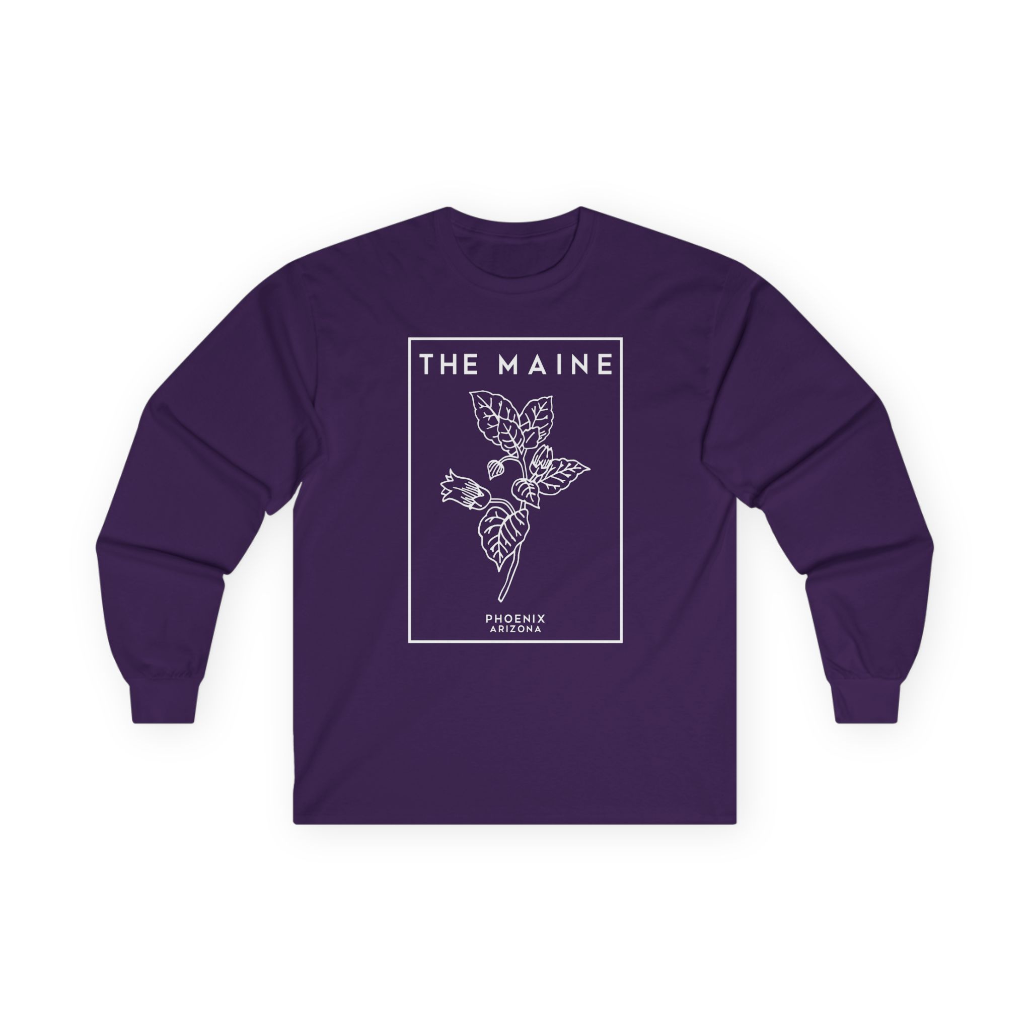 The Maine Flower Unisex Ultra Cotton Long Sleeve Tee
