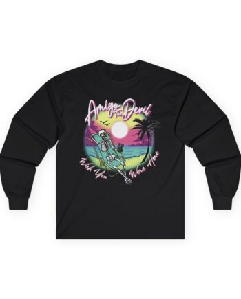 Amigo the Devil Vacation Unisex Ultra Cotton Long Sleeve Tee