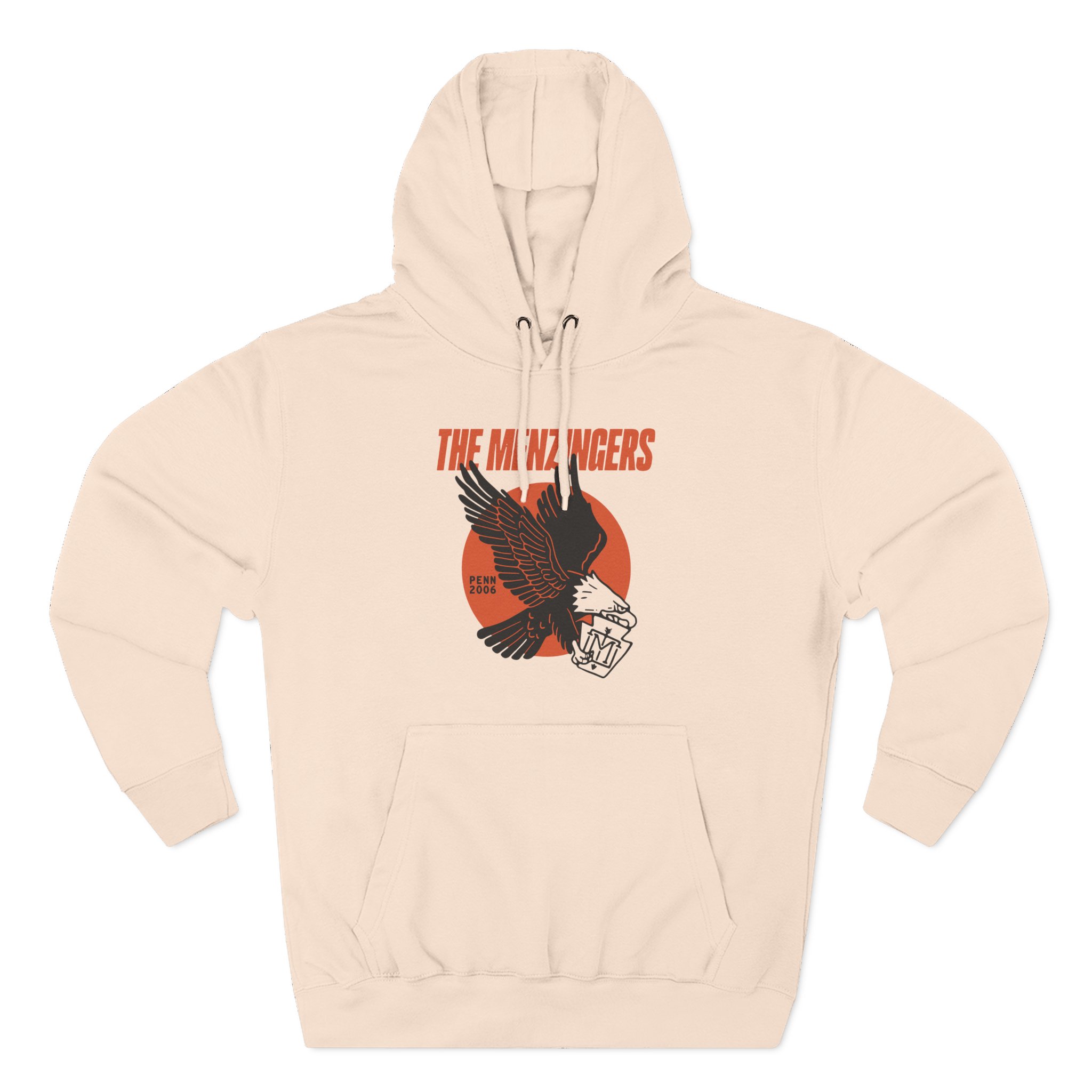 The Menzingers Eagle Three-Panel Fleece Hoodie