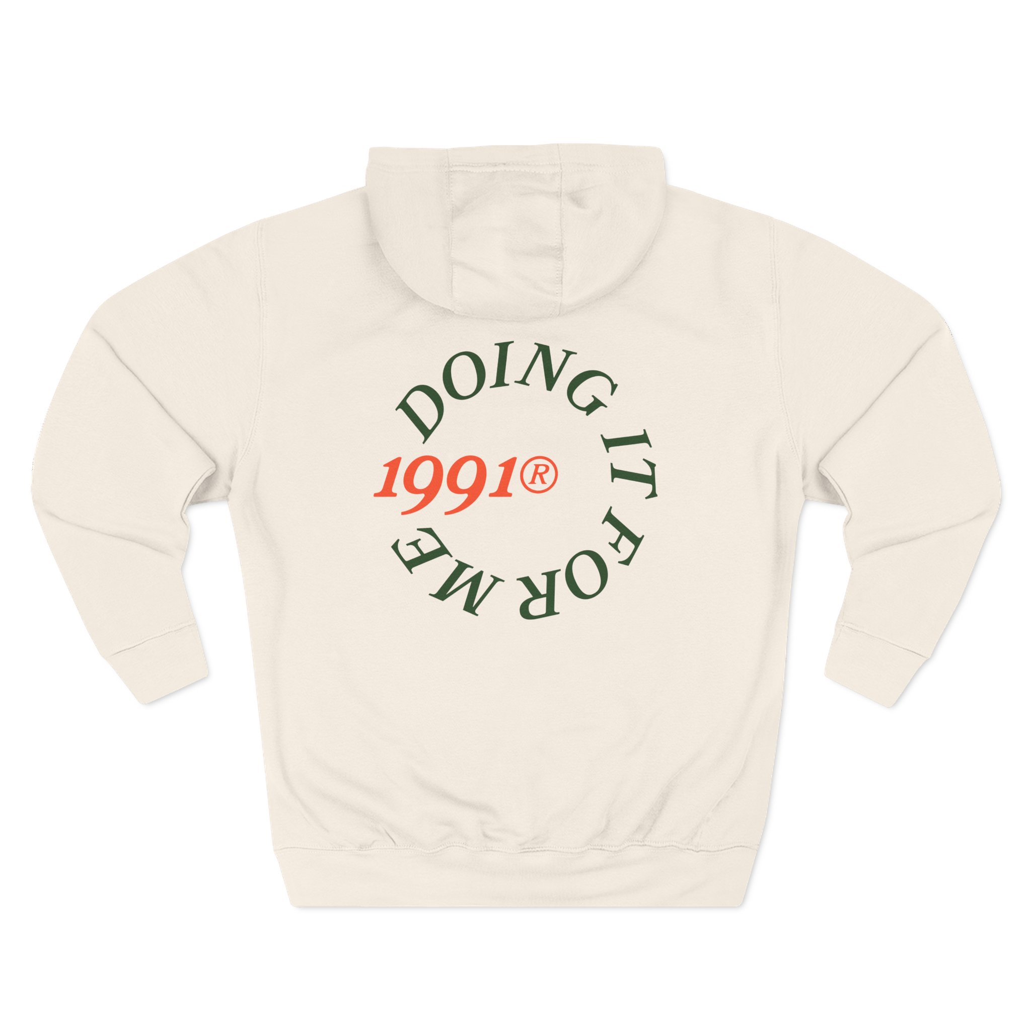 Larry June Doing It for Me Three-Panel Fleece Hoodie