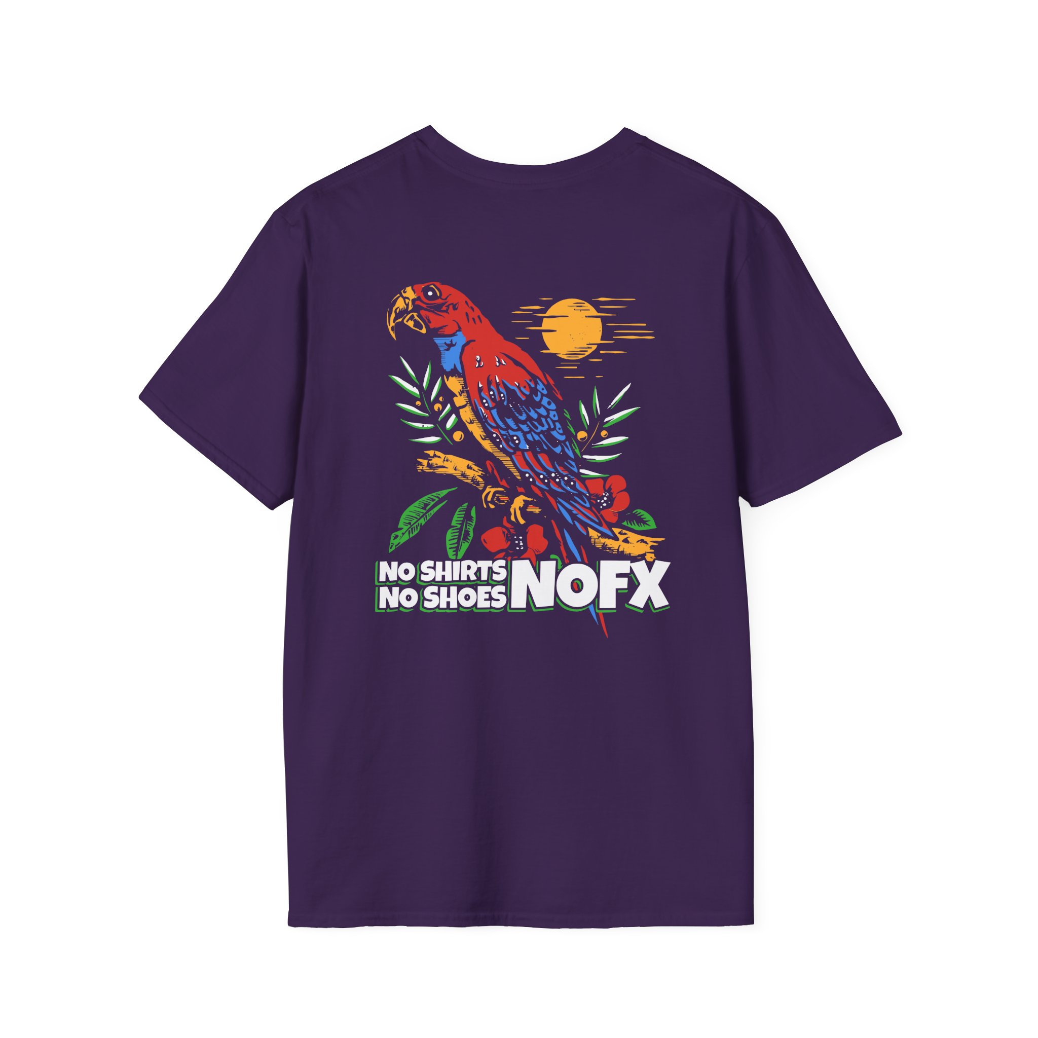 Nofx No Shirt, No Shoes Unisex Softstyle T-Shirt