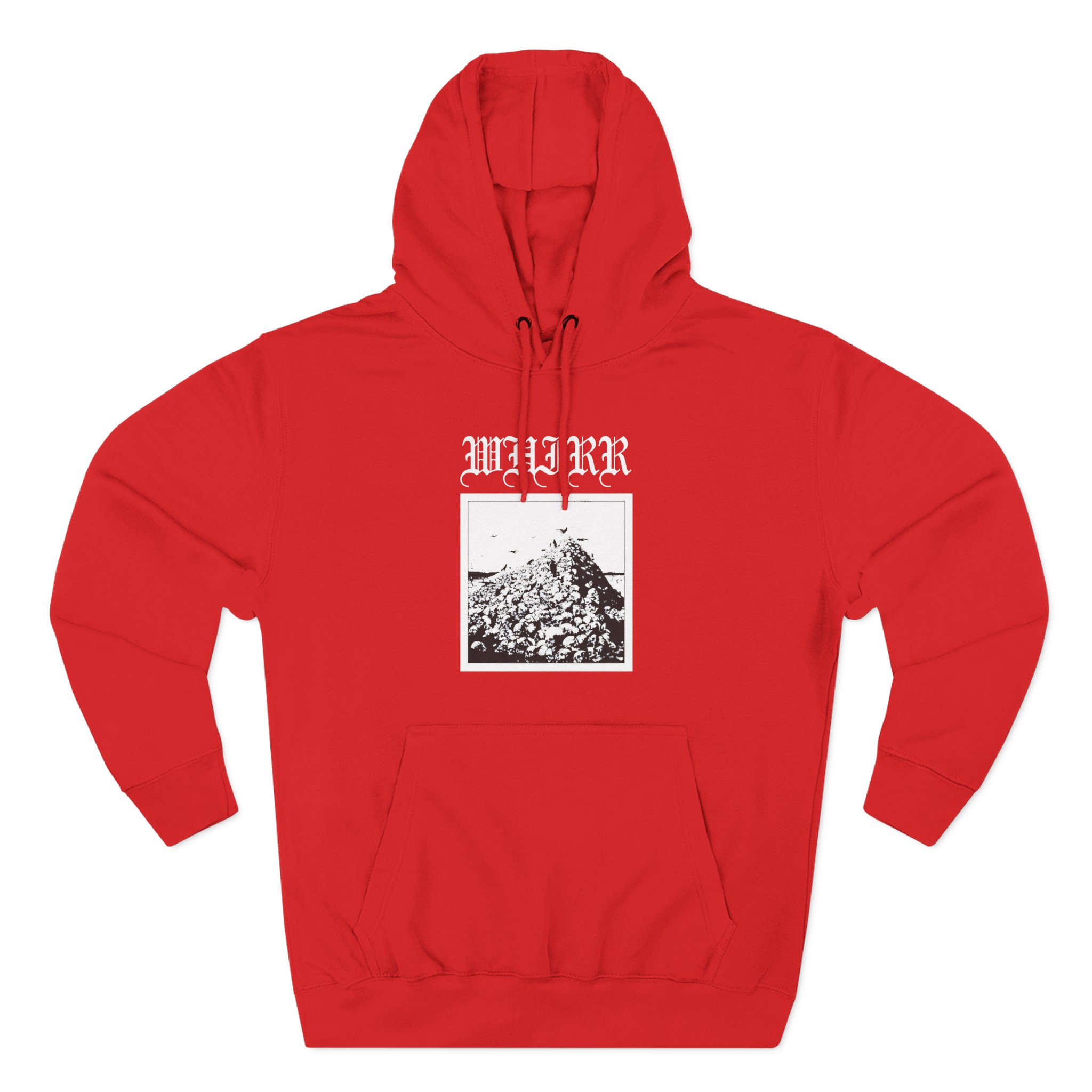 Whirr Death Three-Panel Fleece Hoodie
