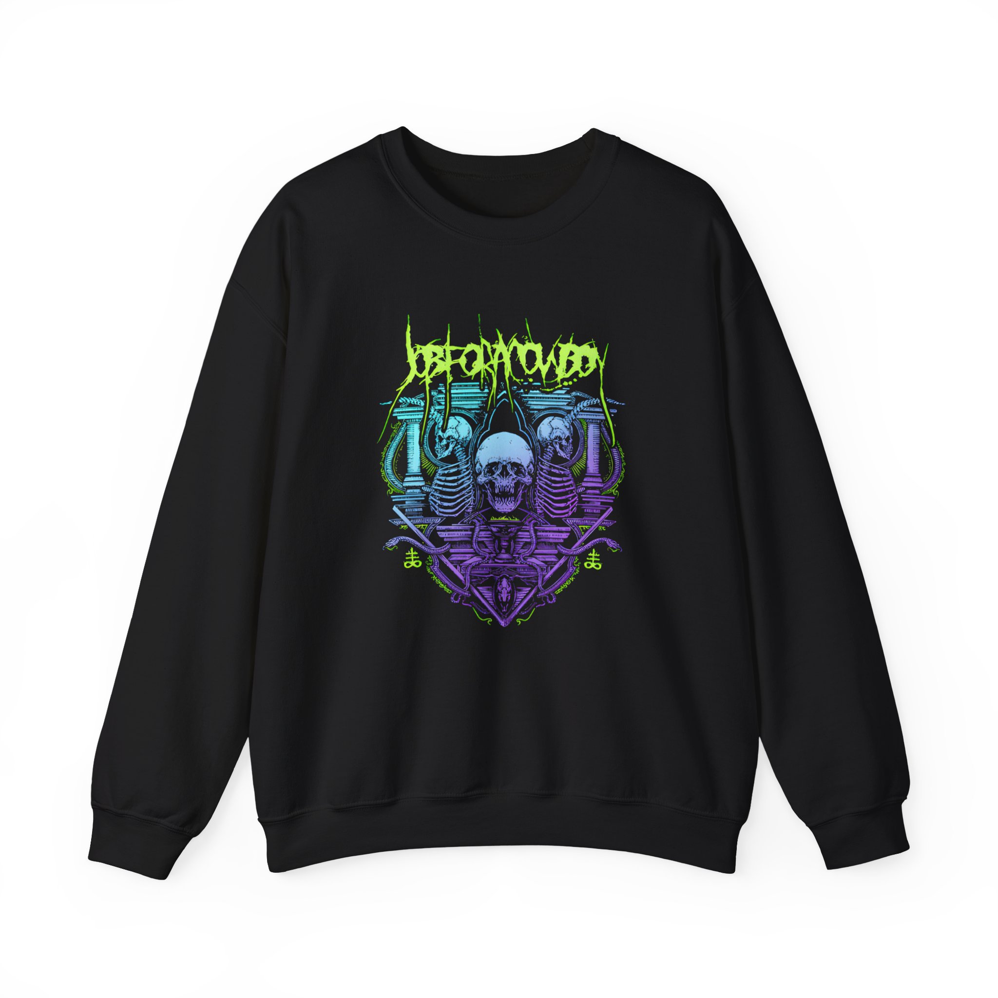 Job for a Cowboy Altar of Skulls Unisex Heavy Blendâ„¢ Crewneck Sweatshirt
