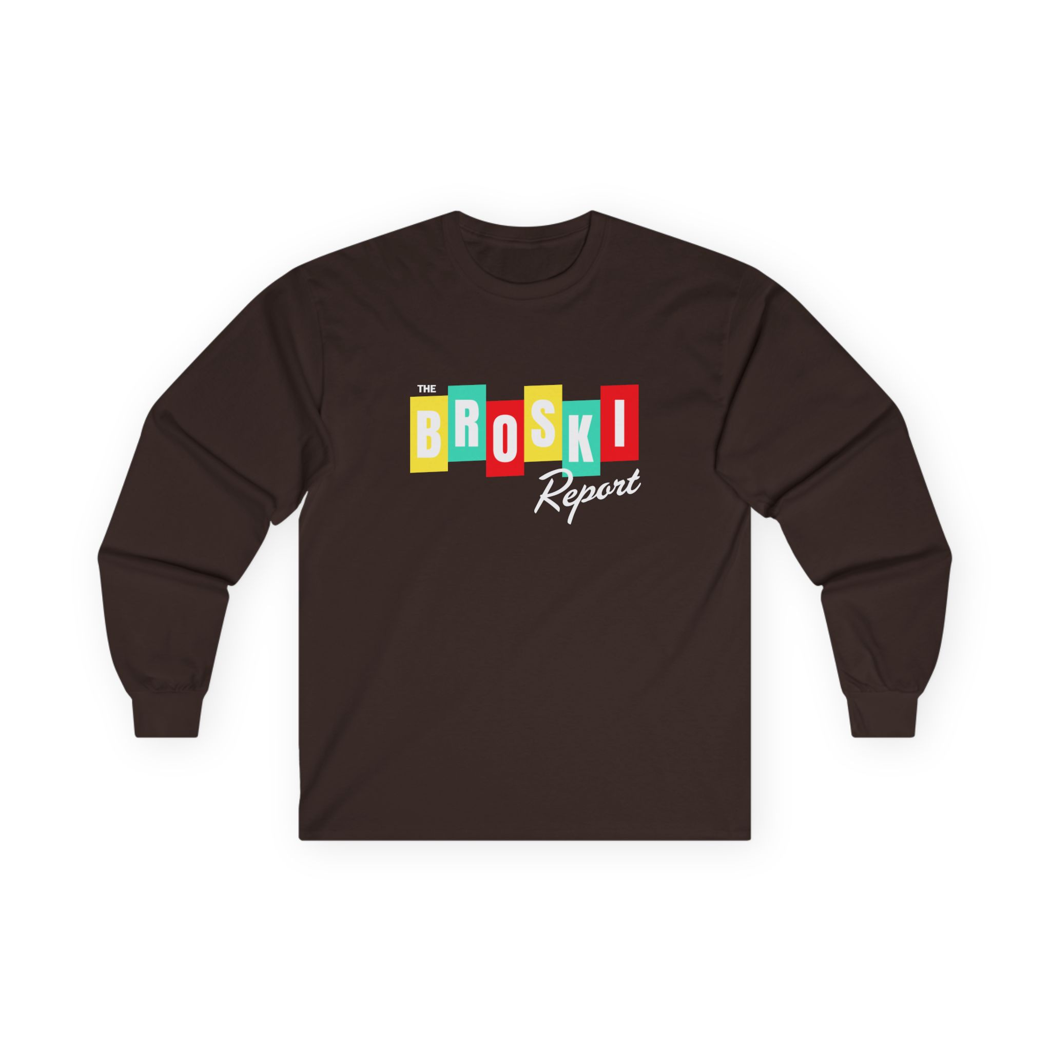 Broski Report National News Blast Unisex Ultra Cotton Long Sleeve Tee