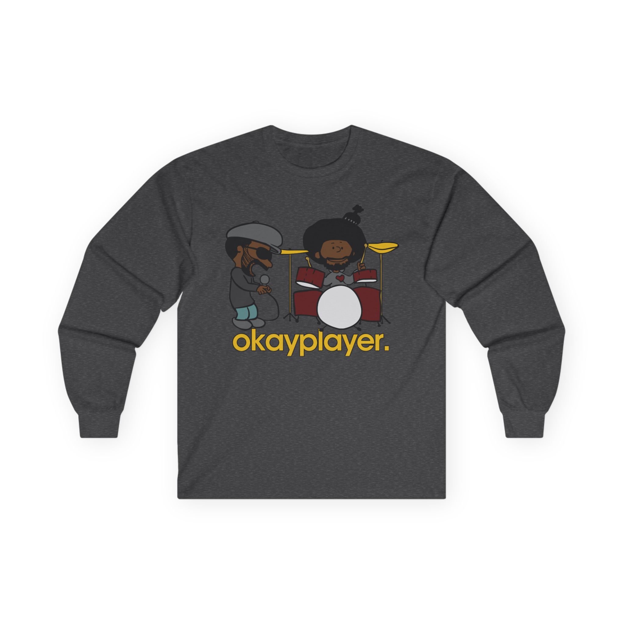 The Roots Black Thought & Questlove Okayplayer Unisex Ultra Cotton Long Sleeve Tee
