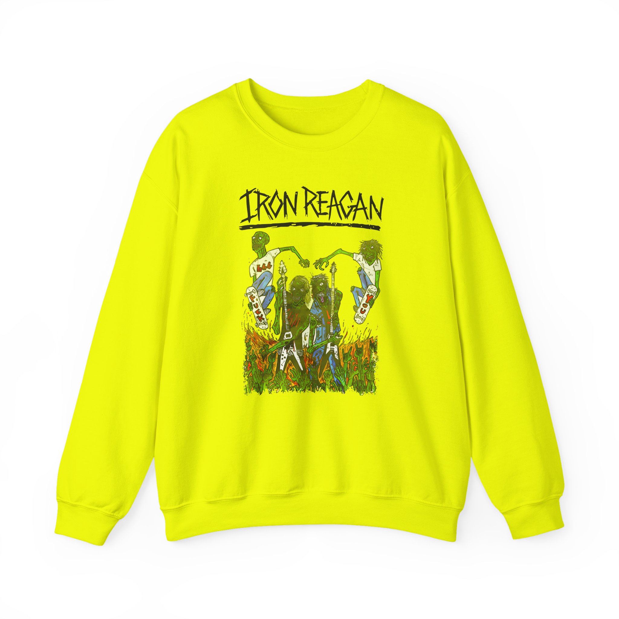 Iron Reagan Death Pit Unisex Heavy Blendâ„¢ Crewneck Sweatshirt