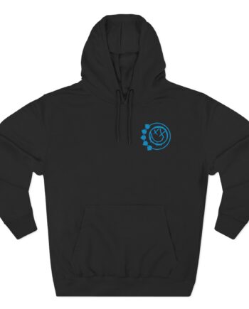 Blink 182 Middle Finger Three-Panel Fleece Hoodie