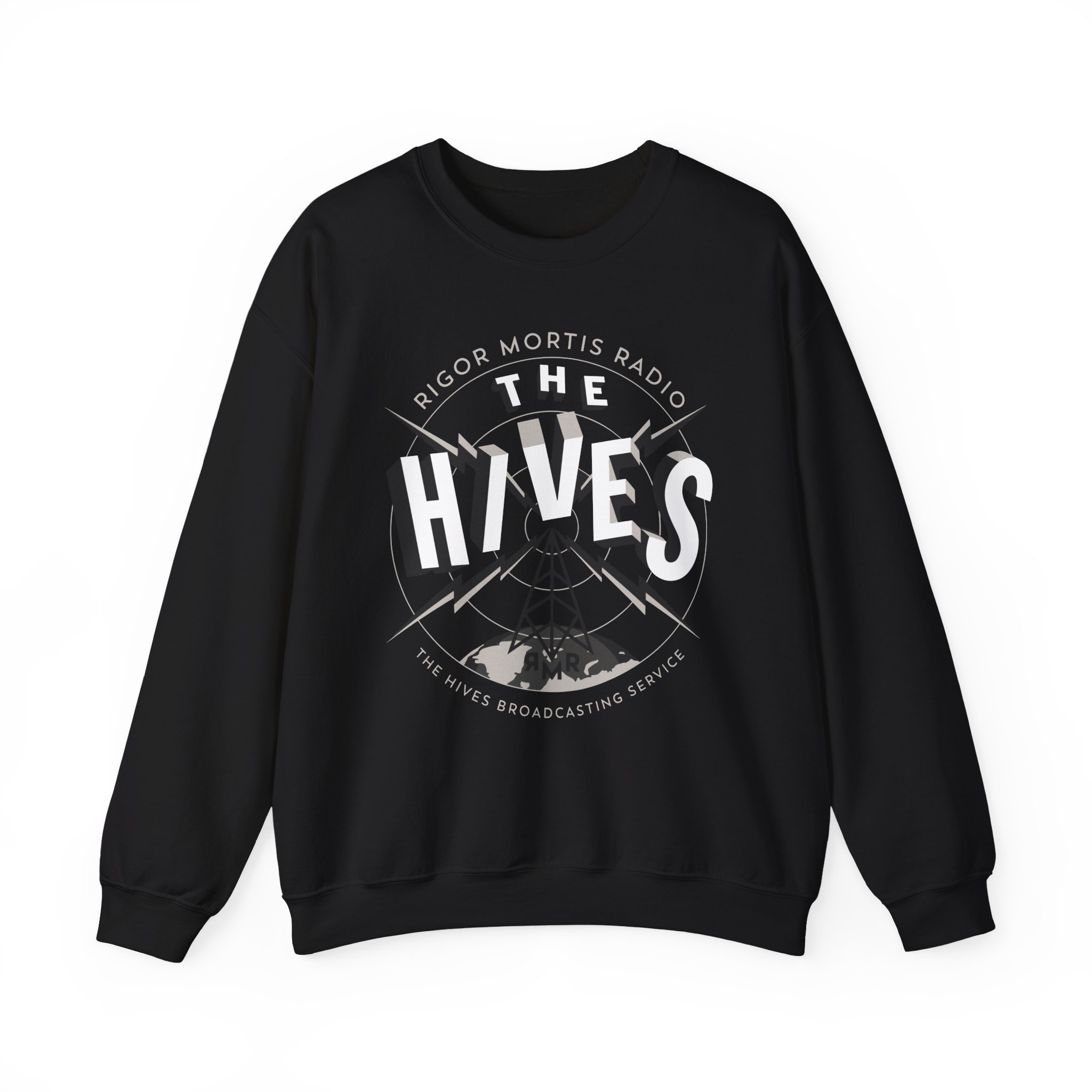 The Hives Rigor Mortis Radio Tower Unisex Heavy Blendâ„¢ Crewneck Sweatshirt