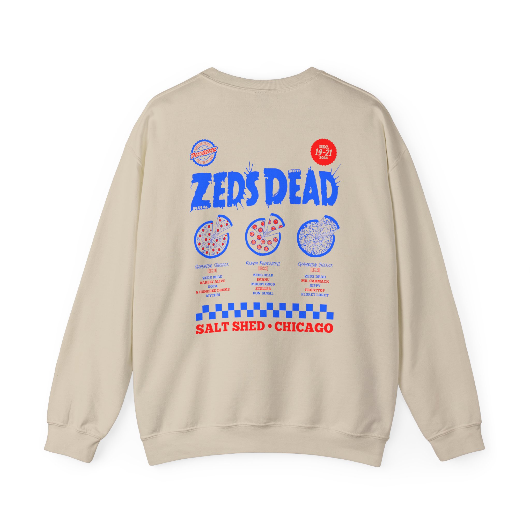 Zeds Dead Unisex Heavy Blendâ„¢ Crewneck Sweatshirt