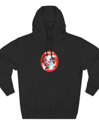Grimes Three-panel Fleece Hoodie