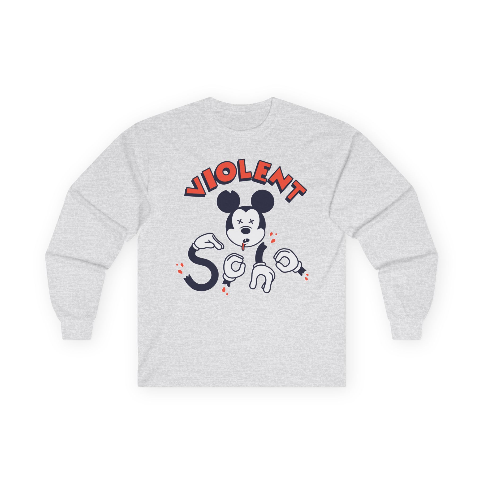 Violent Soho Dead Mouse Unisex Ultra Cotton Long Sleeve Tee