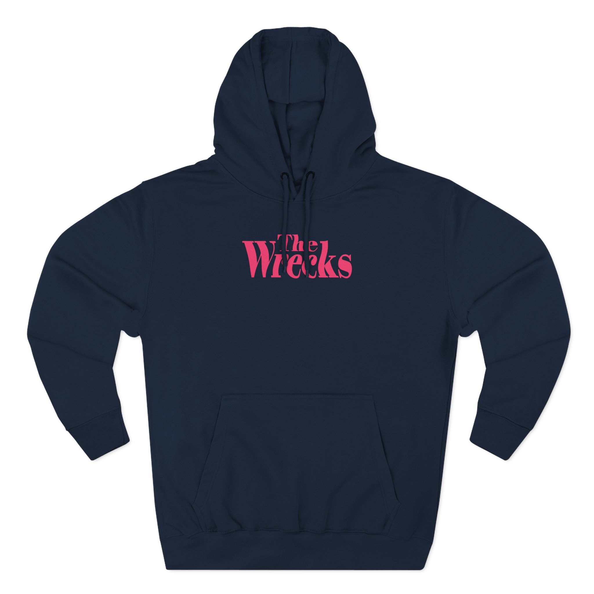 The Wrecks Wavy Three-Panel Fleece Hoodie