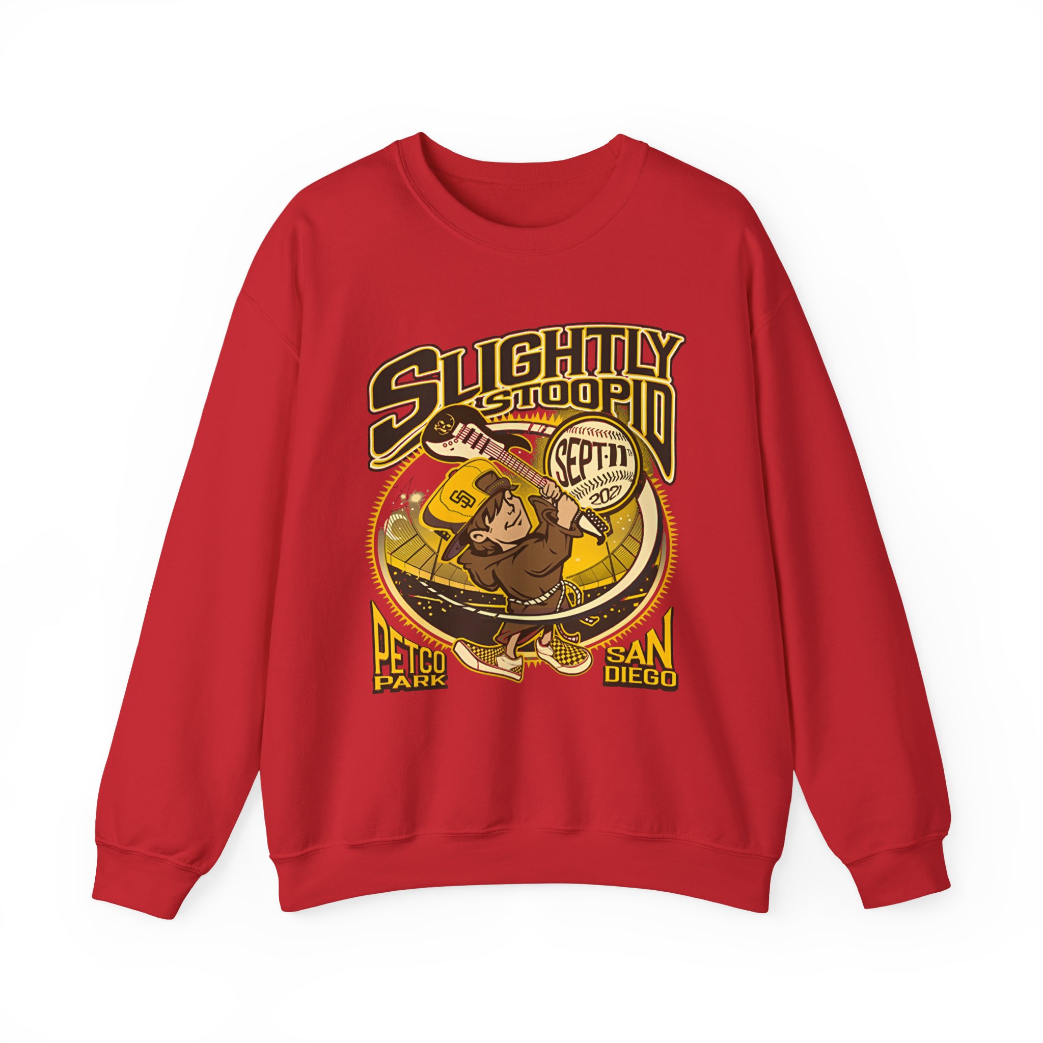 Slightly Stoopid San Diego 2021 Friar Unisex Heavy Blendâ„¢ Crewneck Sweatshirt