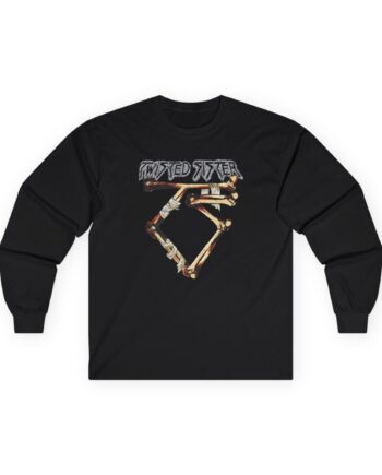 Popfunk Twisted Sister Bone Logo Unisex Ultra Cotton Long Sleeve Tee
