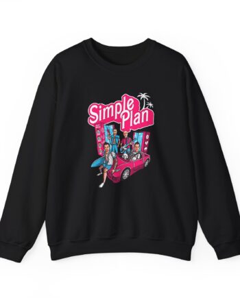 Simple Plan Dolls and Car Unisex Heavy Blend™ Crewneck Sweatshirt