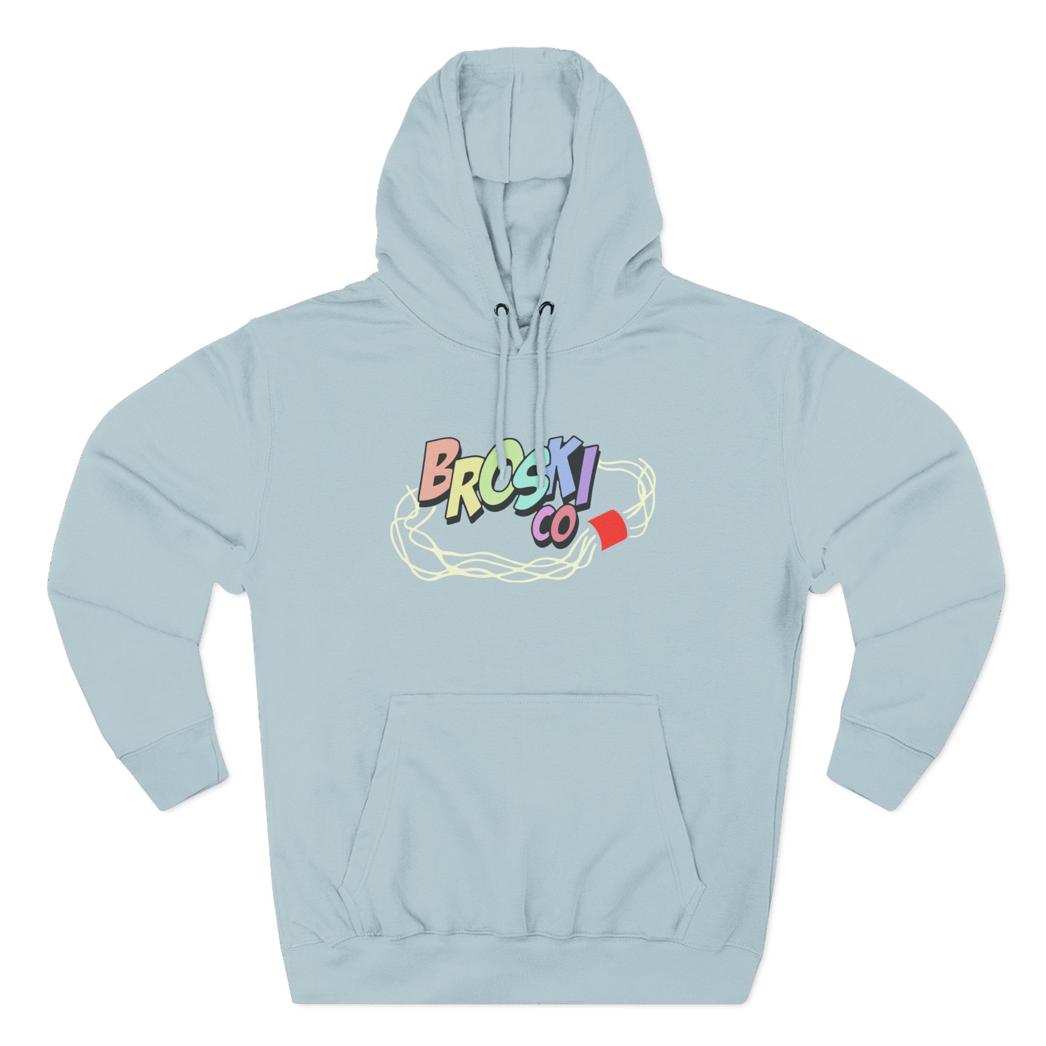 Broski Report Three-Panel Fleece Hoodie