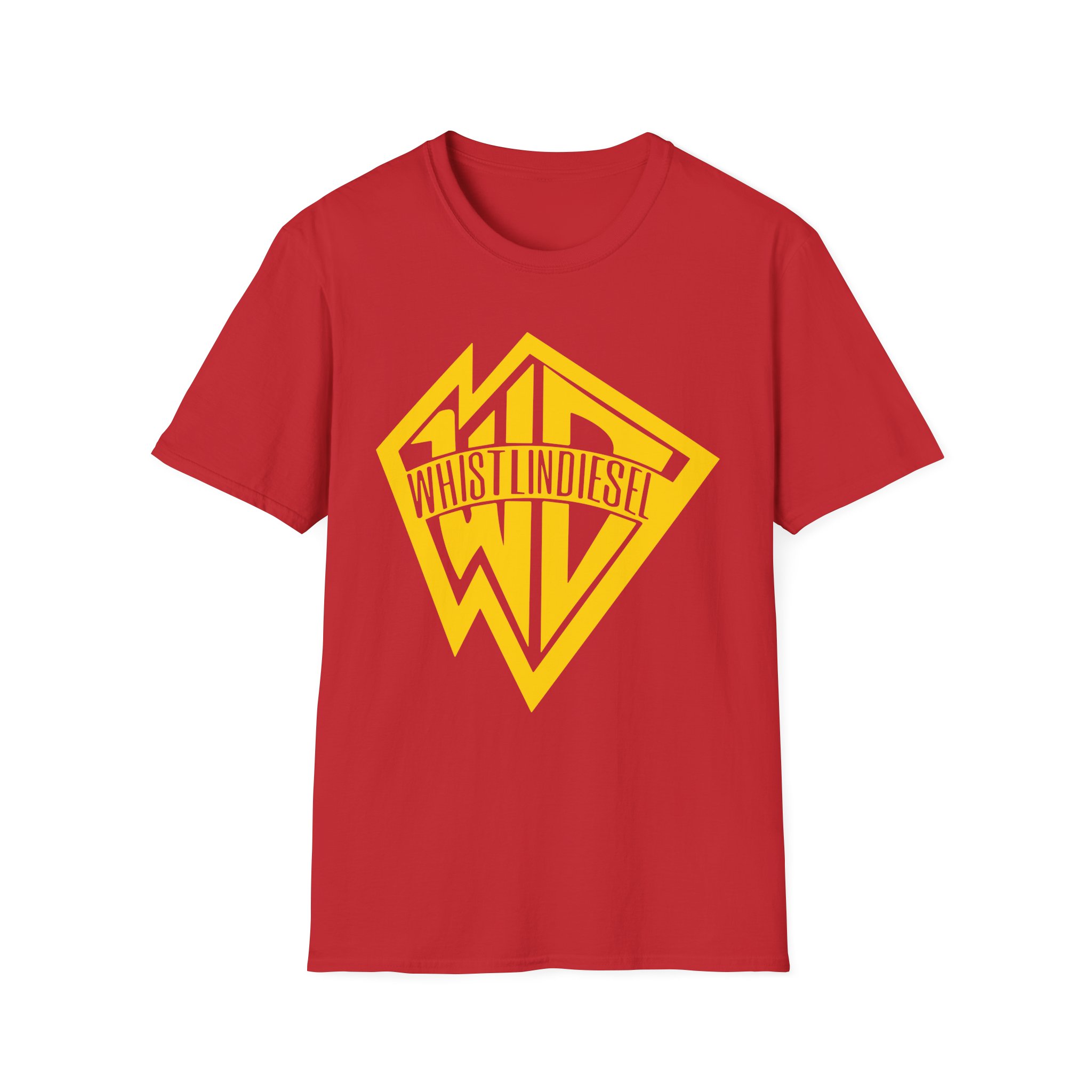 Whistlindiesel Gold Logo Unisex Softstyle T-Shirt