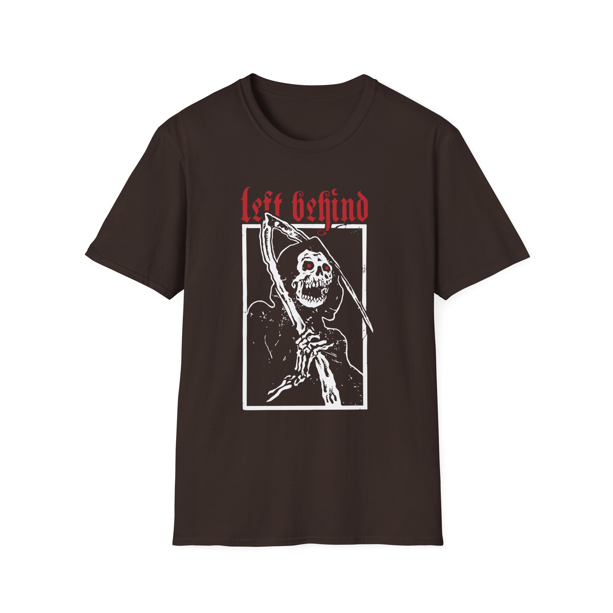 Left Behind Reaper Unisex Softstyle T-Shirt