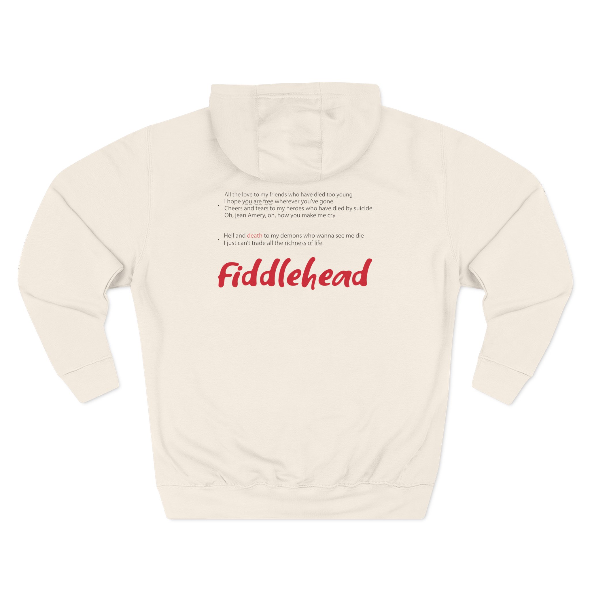 Fiddlehead Jean Emery Three-Panel Fleece Hoodie