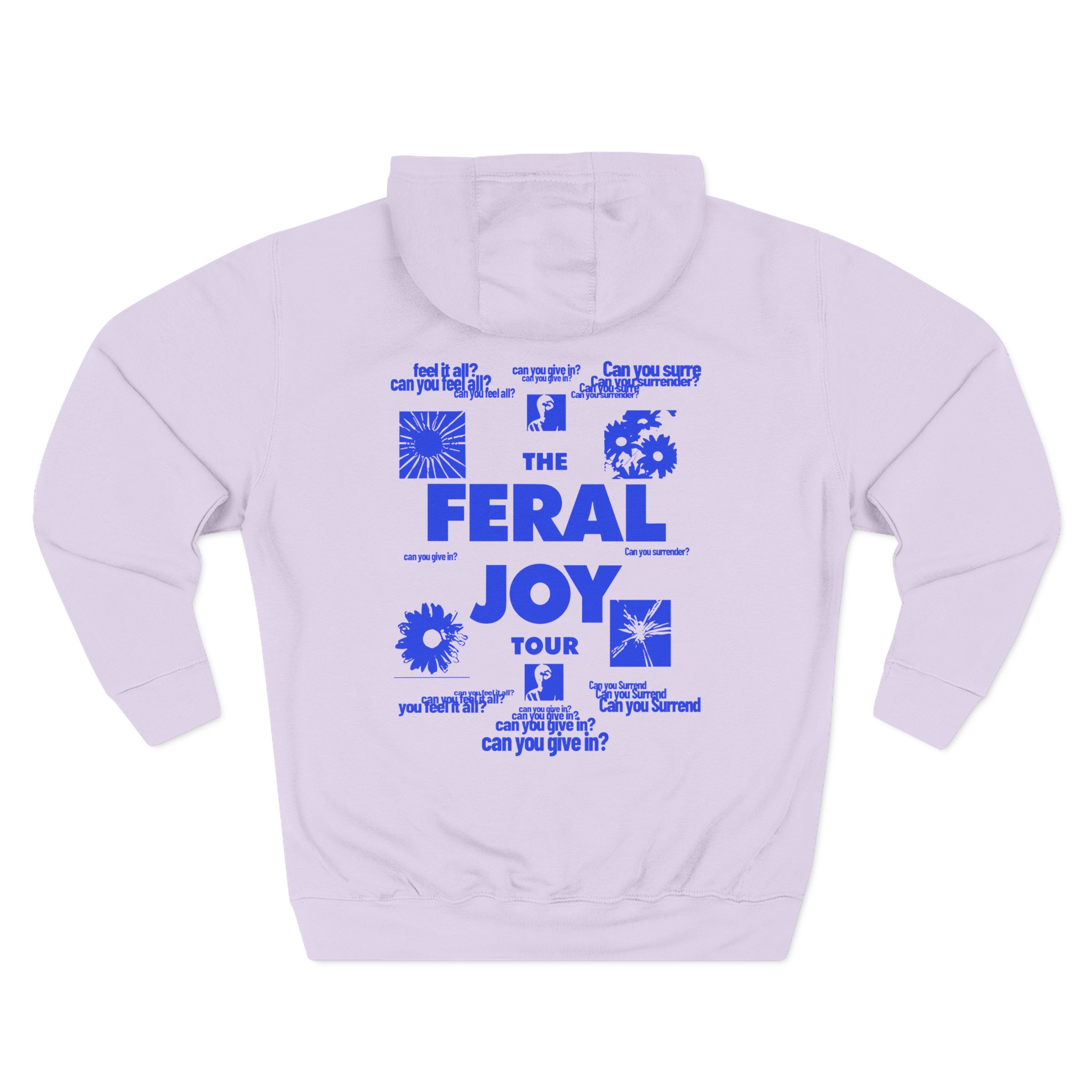 Maggie Rogers the Feral Joy Tour Three-Panel Fleece Hoodie