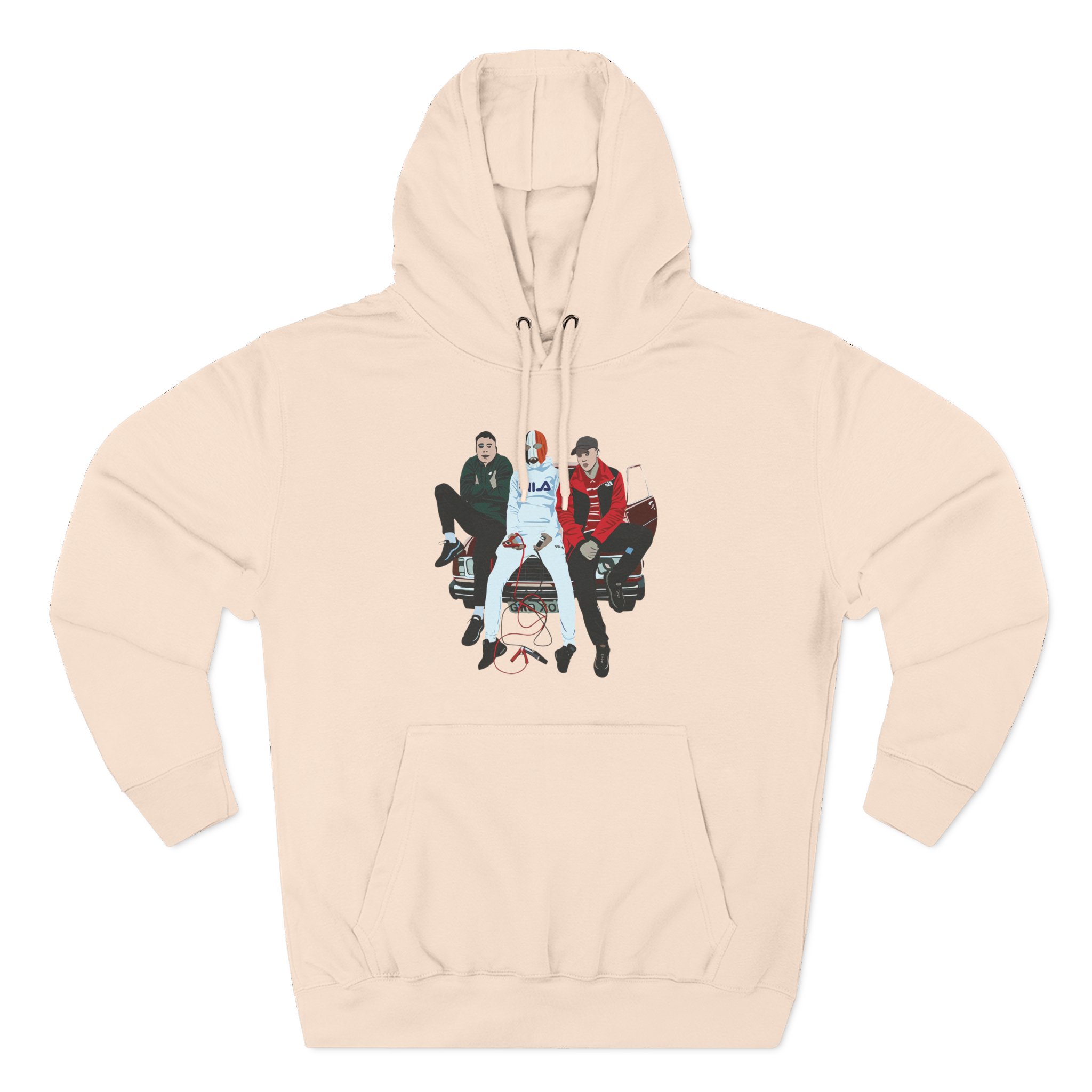 Kneecap 3cag Three-Panel Fleece Hoodie