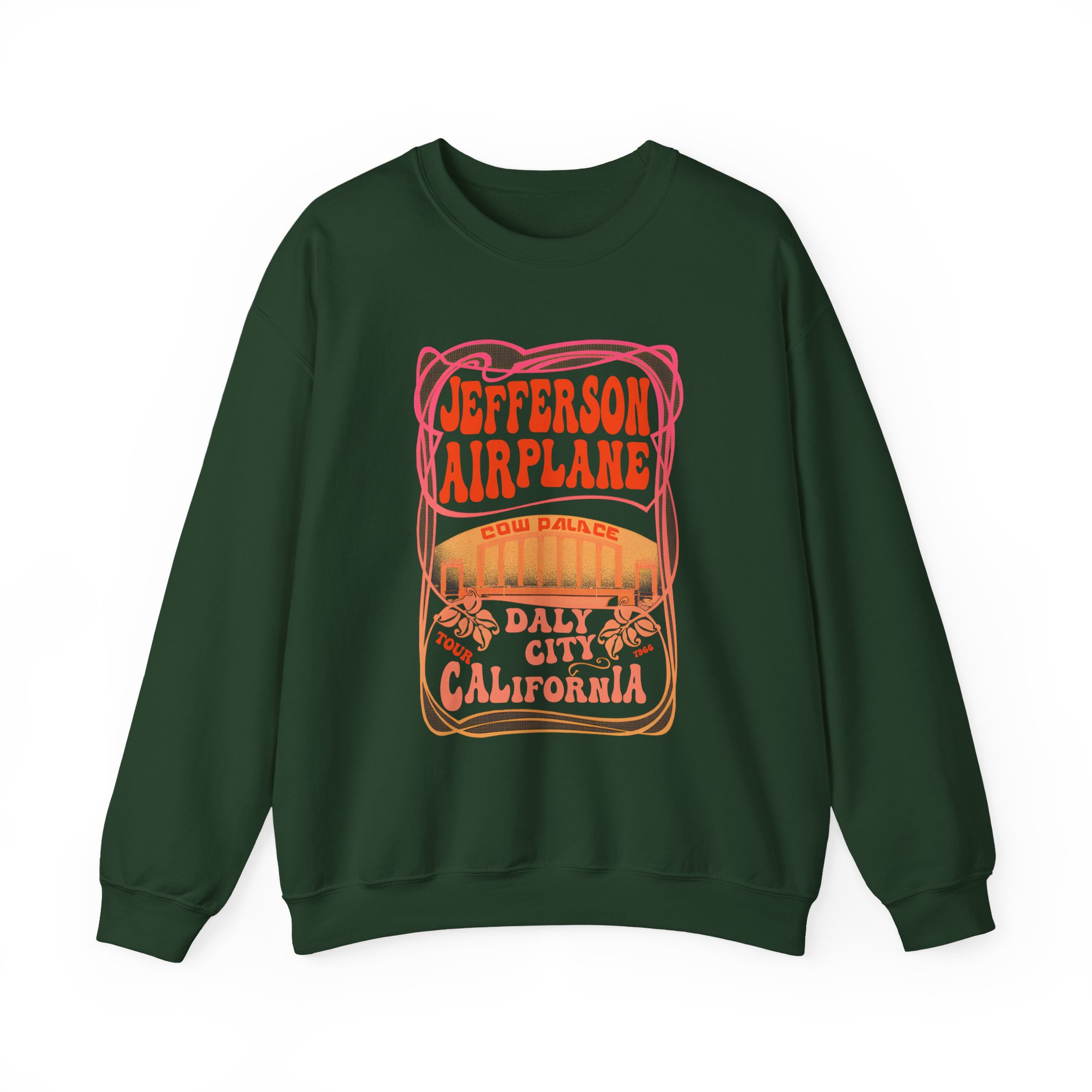 Jefferson Airplane Daly City Tour Unisex Heavy Blendâ„¢ Crewneck Sweatshirt