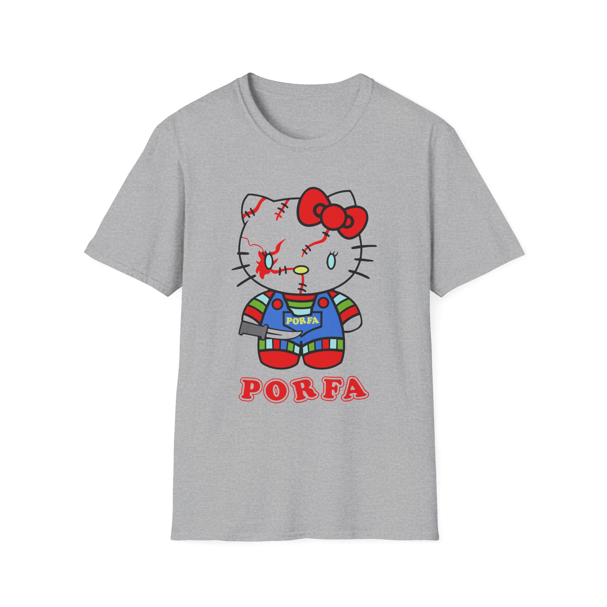 Porfa Hello Kitty Halloween Unisex Softstyle T-Shirt