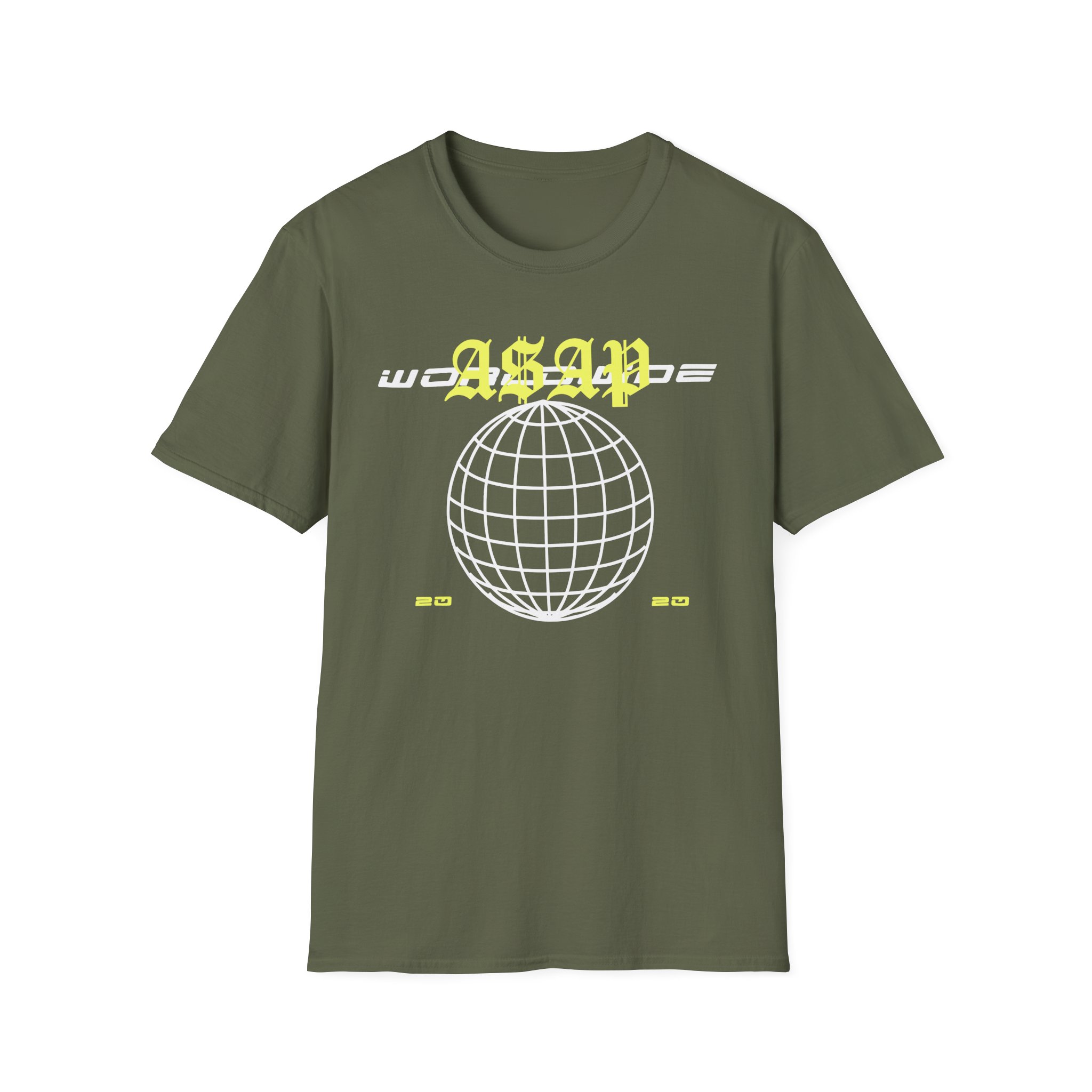 Asap Mob Worldwide Unisex Softstyle T-Shirt
