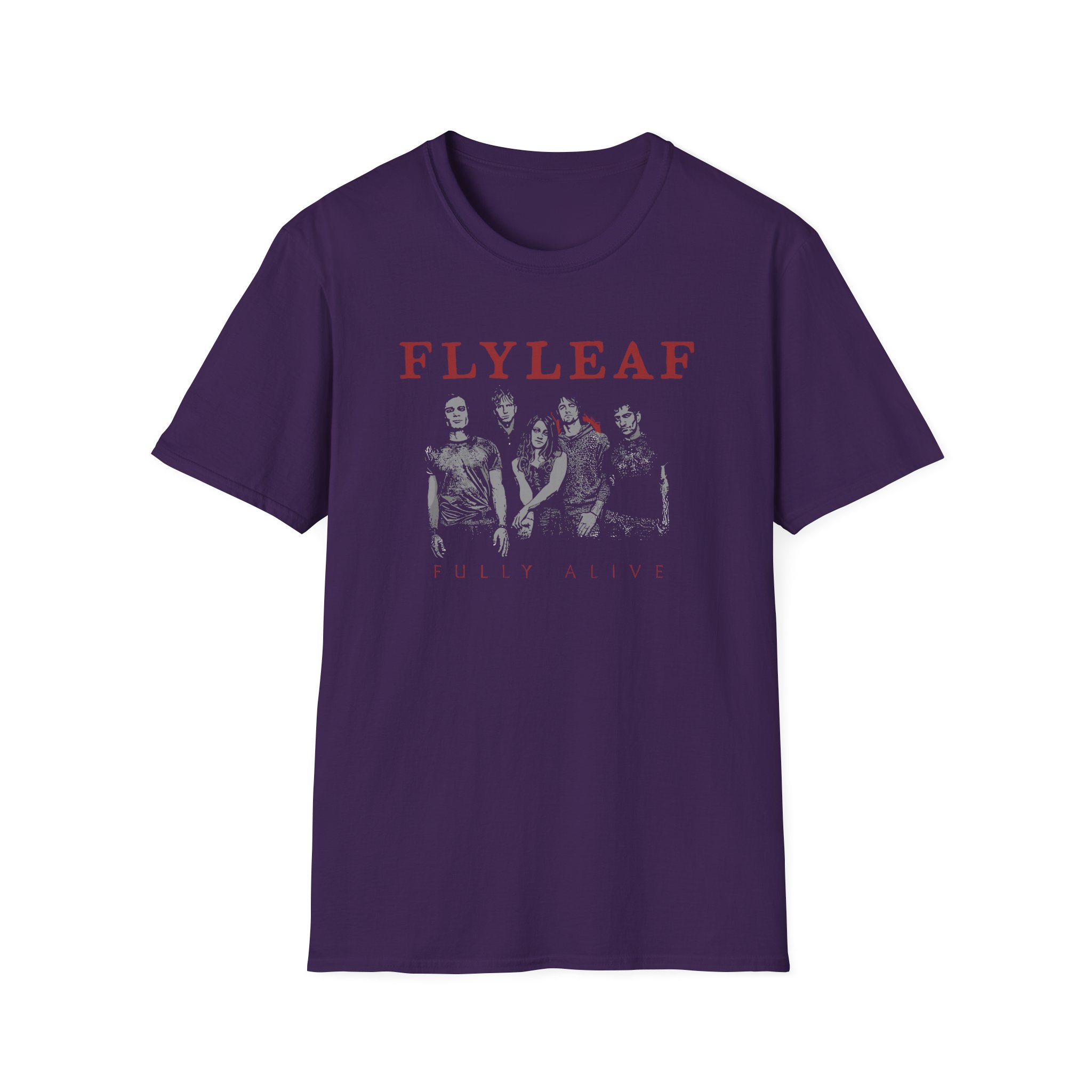 Flyleaf Fully Alive Unisex Softstyle T-Shirt