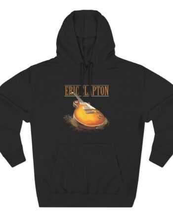 Eric Clapton 3d Guitar Three-Panel Fleece Hoodie