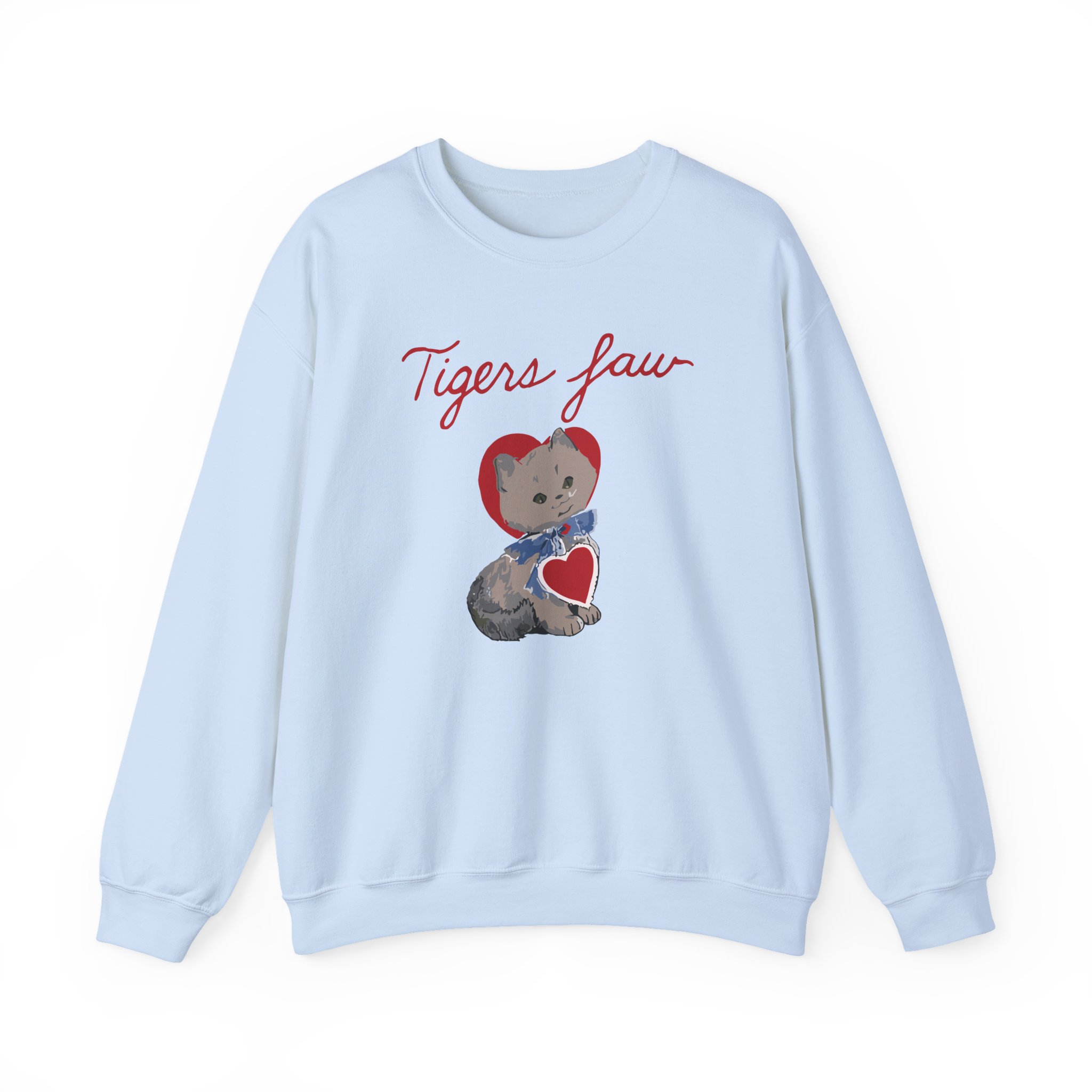 Tigers Jaw kitty baby Unisex Heavy Blendâ„¢ Crewneck Sweatshirt