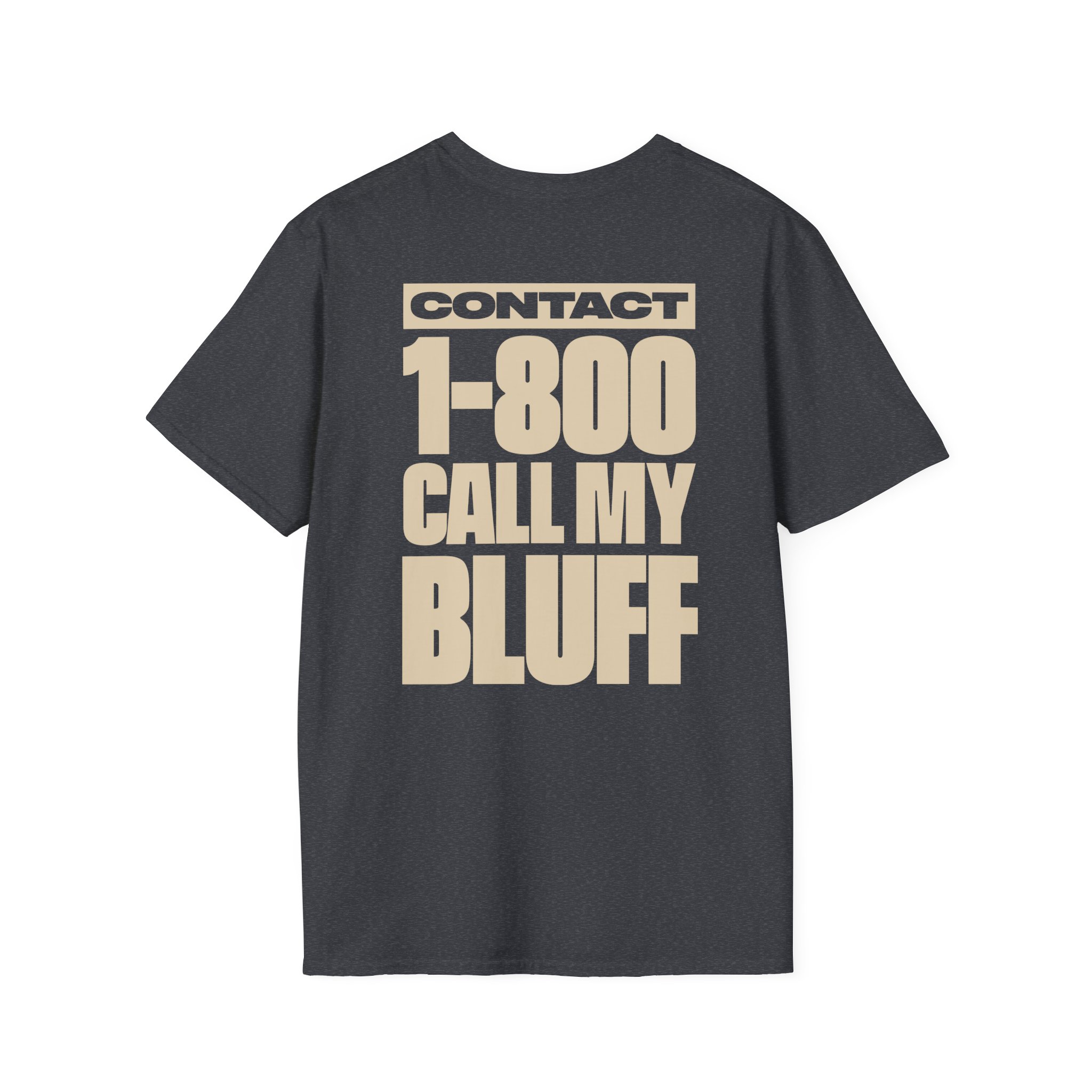 Clipse 1-800 Call My Bluff Unisex Softstyle T-Shirt