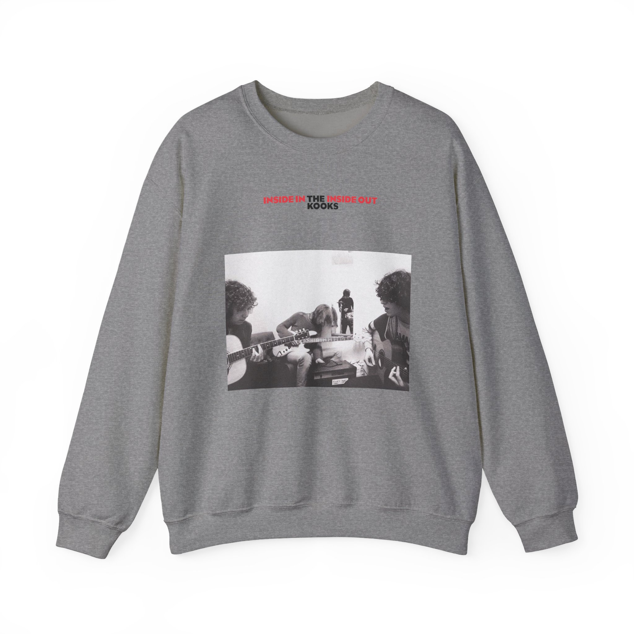 The Kooks Inside In inside Out Album Cover Unisex Heavy Blendâ„¢ Crewneck Sweatshirt
